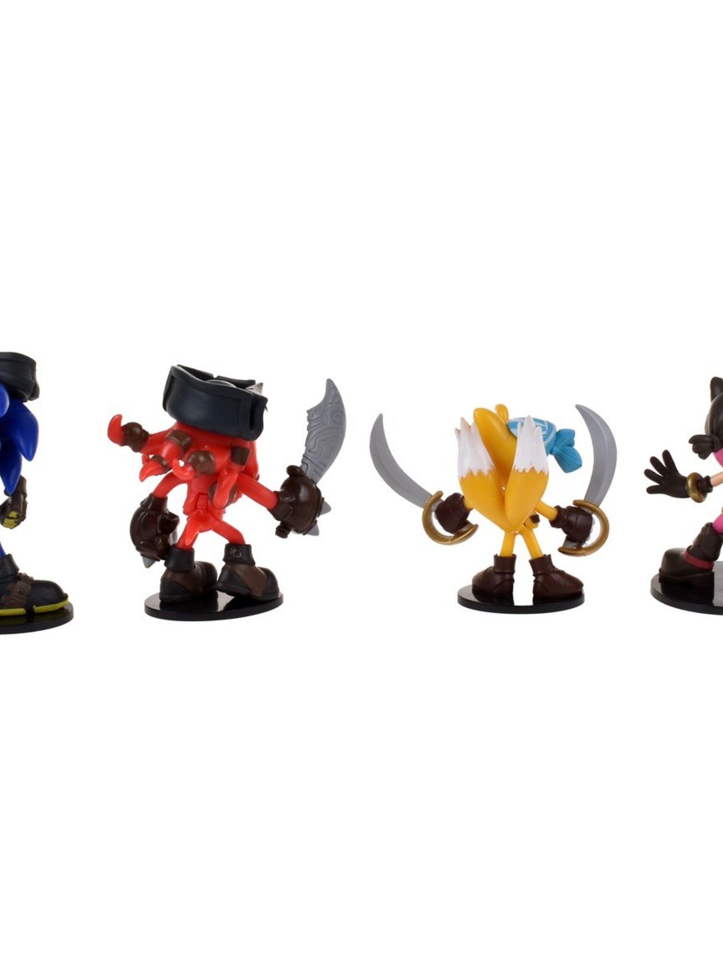Pack 4 Figuras Articuladas Sonic 8 cm - Amy-4