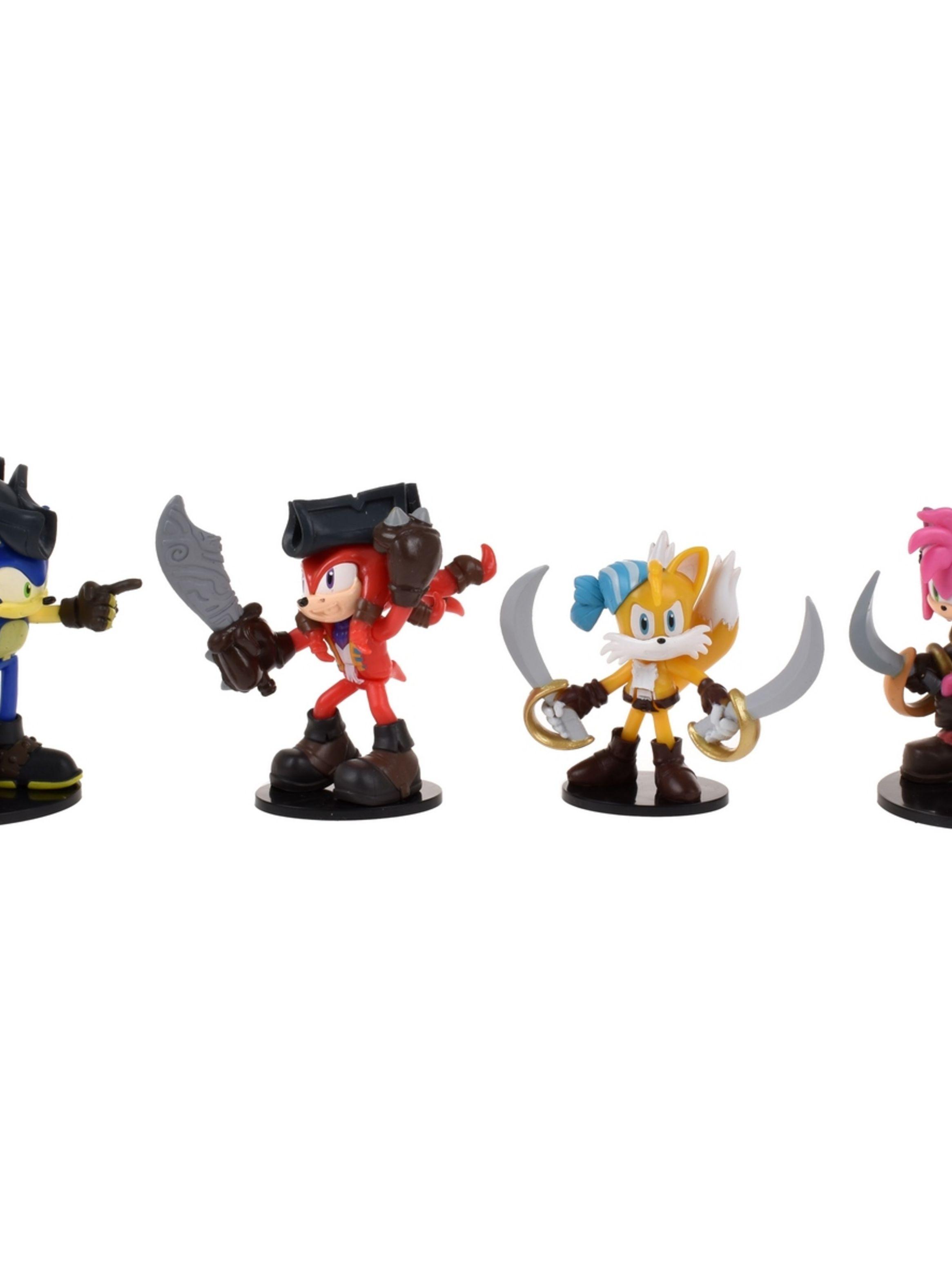 Pack 4 Figuras Articuladas Sonic 8 cm - Amy-9