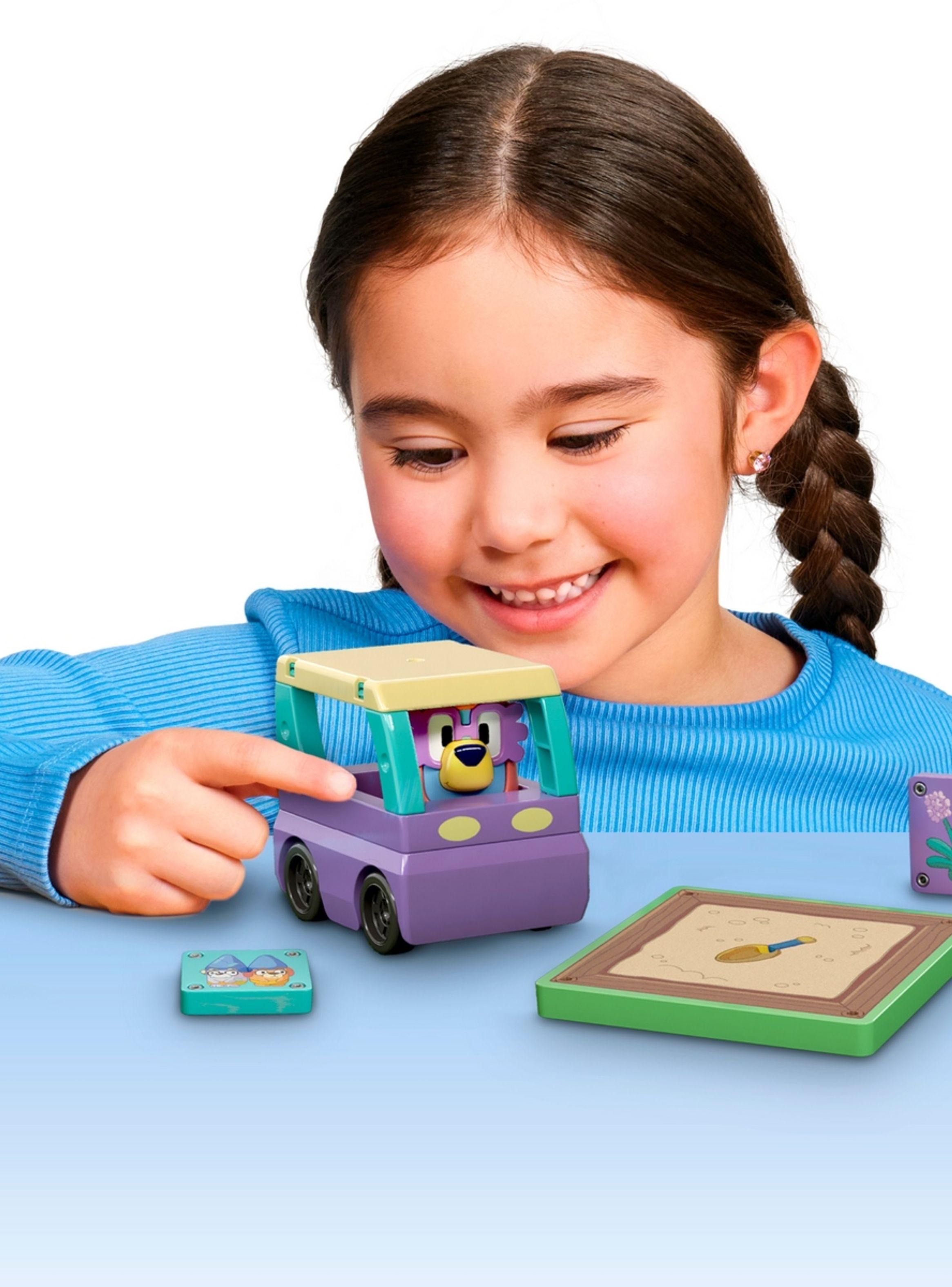 Bloques Construcción Magnéticos Bluey Tile Town-Granny Janet-6