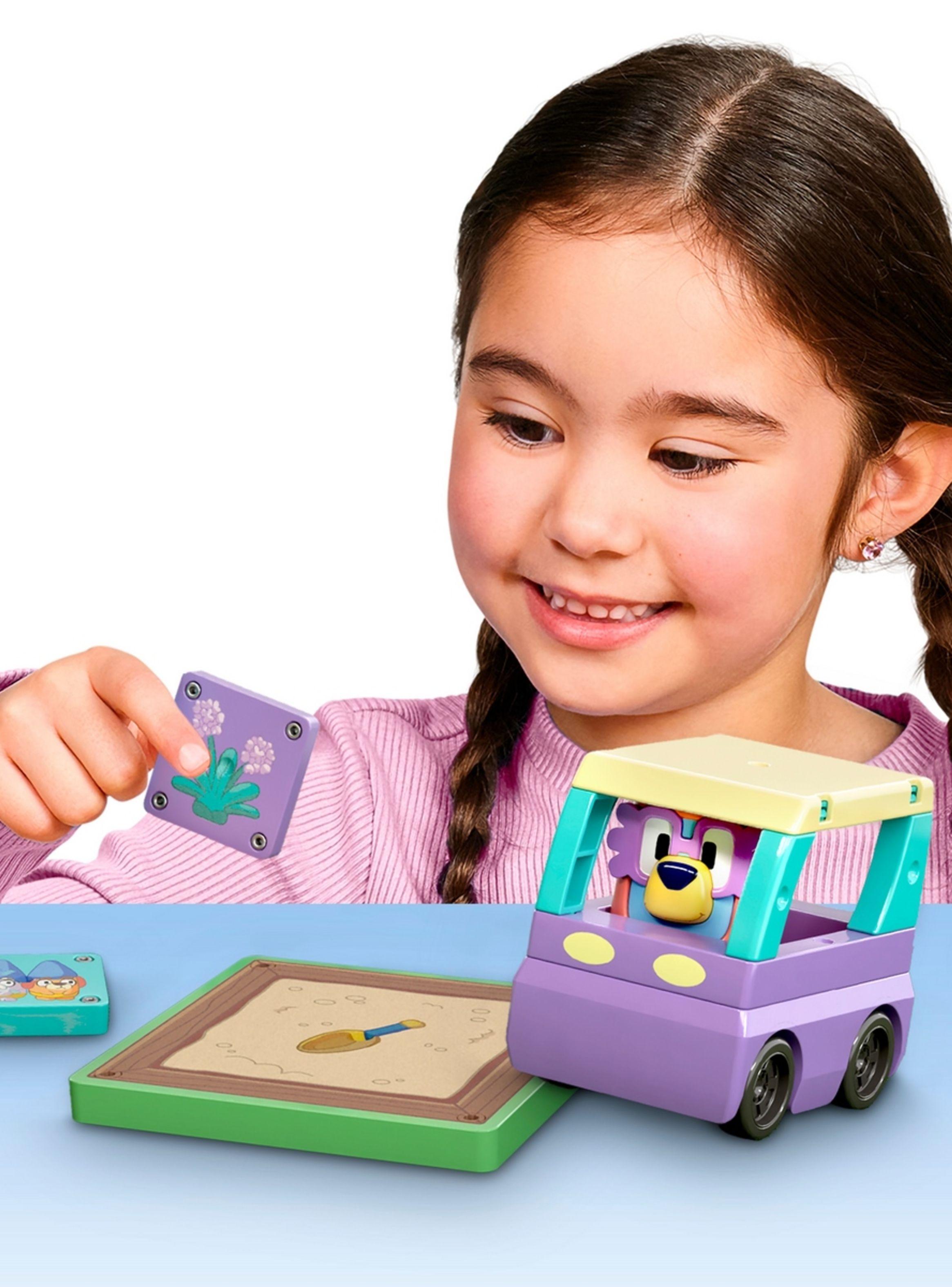 Bloques Construcción Magnéticos Bluey Tile Town-Granny Janet-7