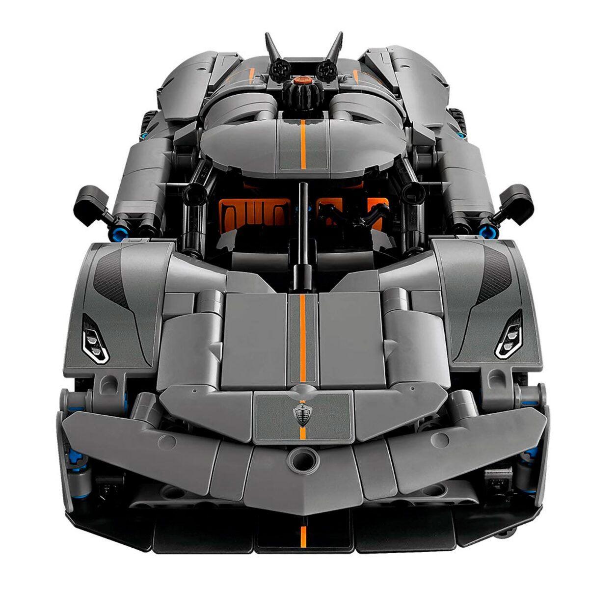 LEGO TECHNIC HIPERAUTO KOENIGSEGG JESKO ABSOLUT GRIS-2