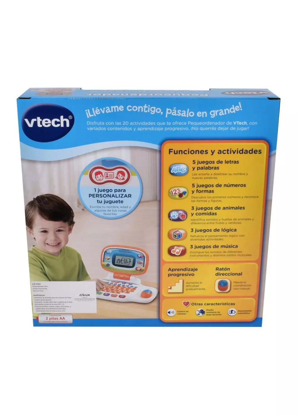 Pequeordenador Vtech-3