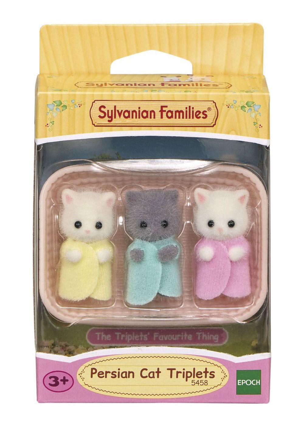 Trillizos Gato Persa Sylvanian Families-2