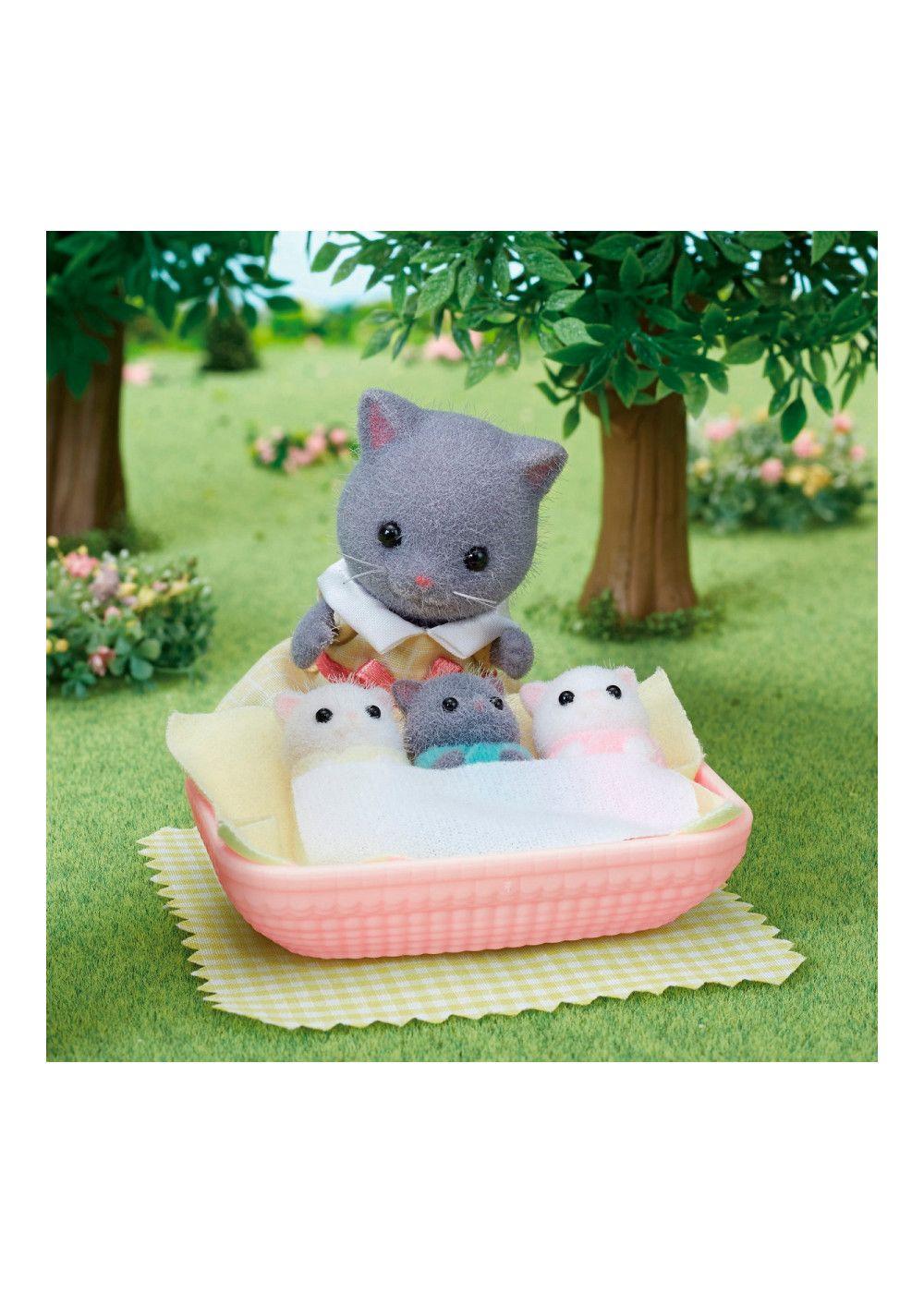 Trillizos Gato Persa Sylvanian Families-4