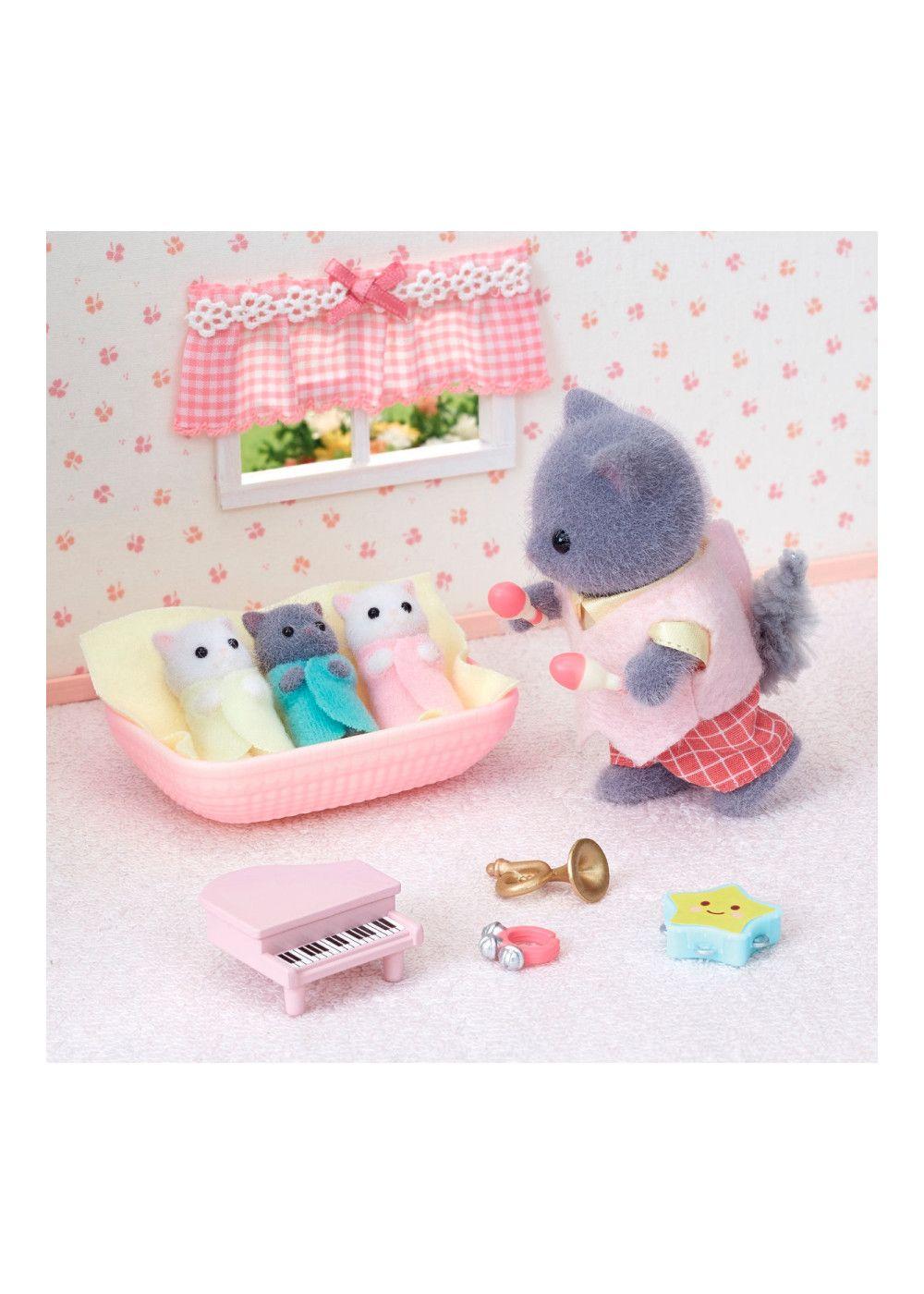 Trillizos Gato Persa Sylvanian Families-5