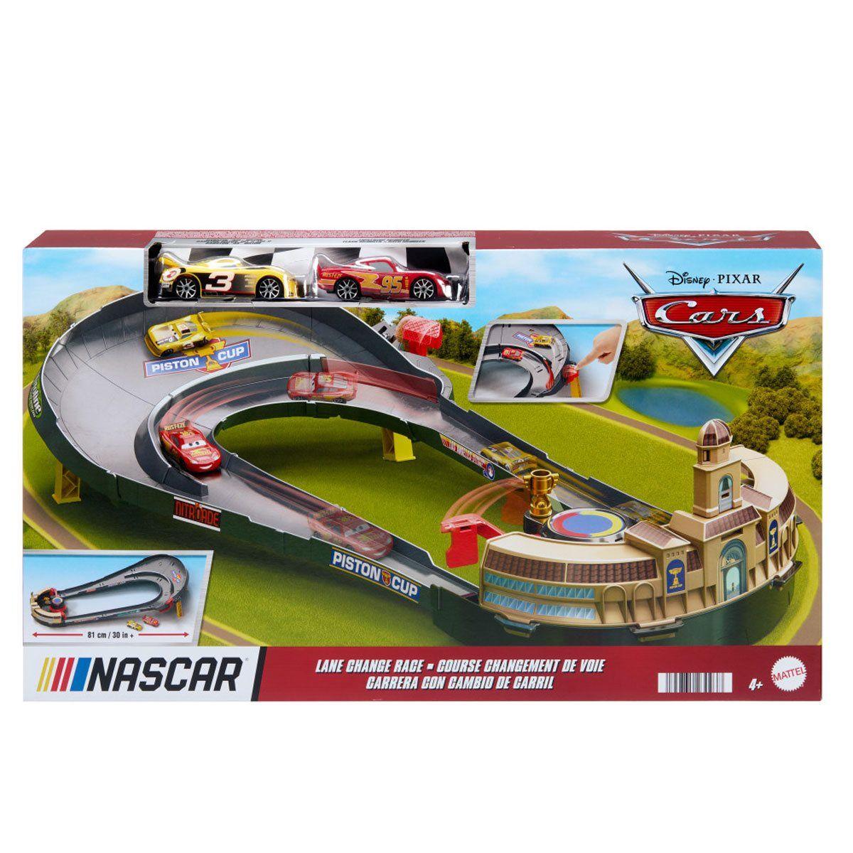 CARS DE DISNEY Y PIXAR PISTA DE JUGUETE CIRCUITO NASCAR-1