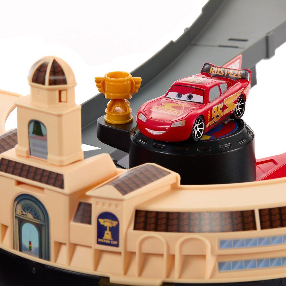 CARS DE DISNEY Y PIXAR PISTA DE JUGUETE CIRCUITO NASCAR-4