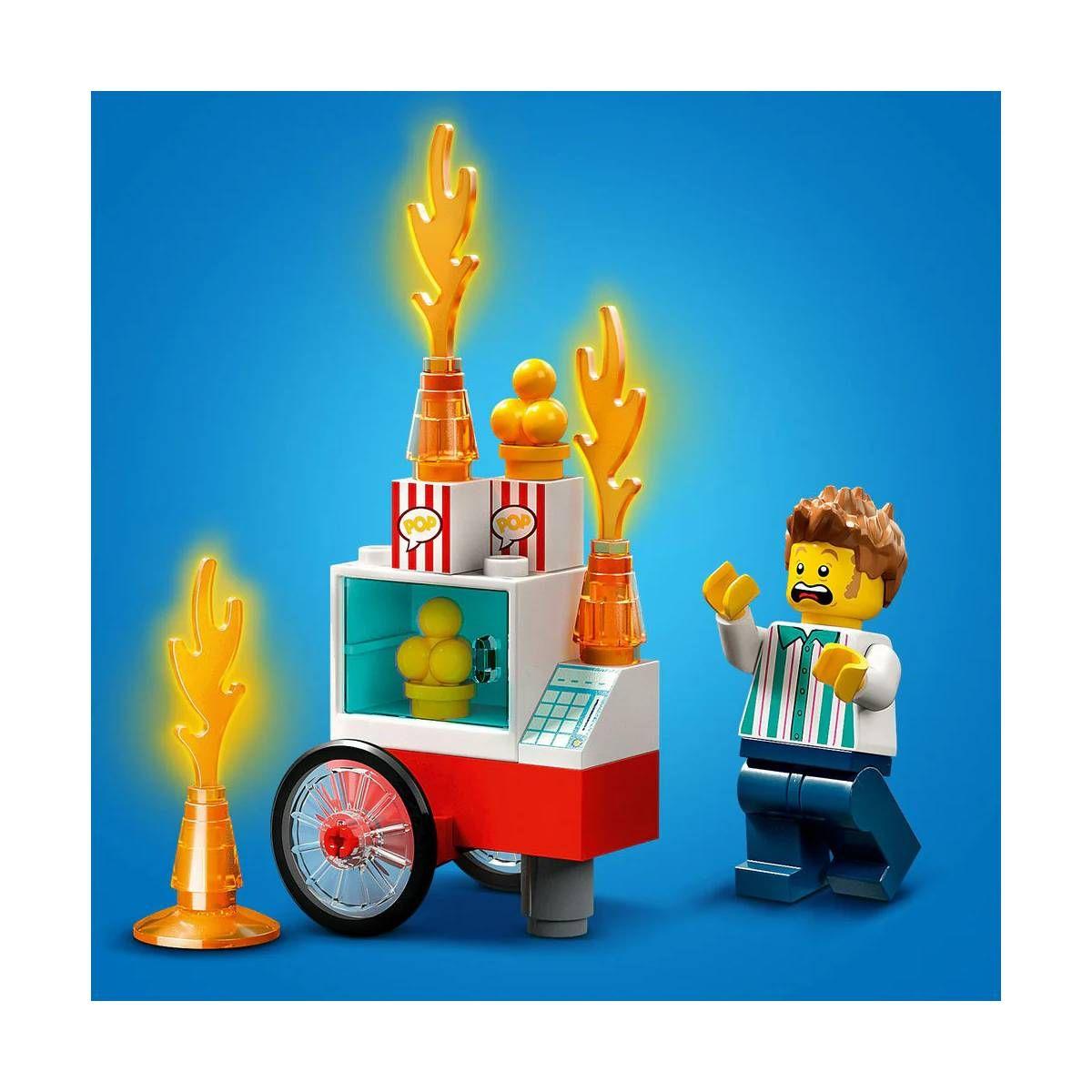 ESTACIÓN DE BOMBEROS Y CAMIÓN DE BOMBEROS LEGO CITY-4