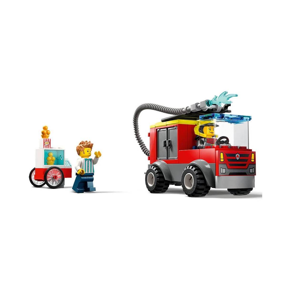 ESTACIÓN DE BOMBEROS Y CAMIÓN DE BOMBEROS LEGO CITY-7