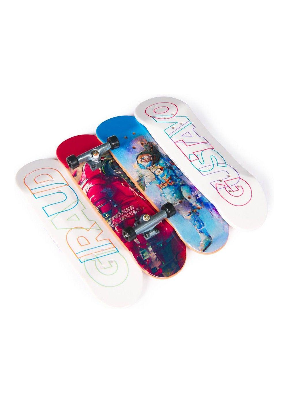 Mini skate Tech Deck pack 4 Felipe Gustavo Paris 2024-2