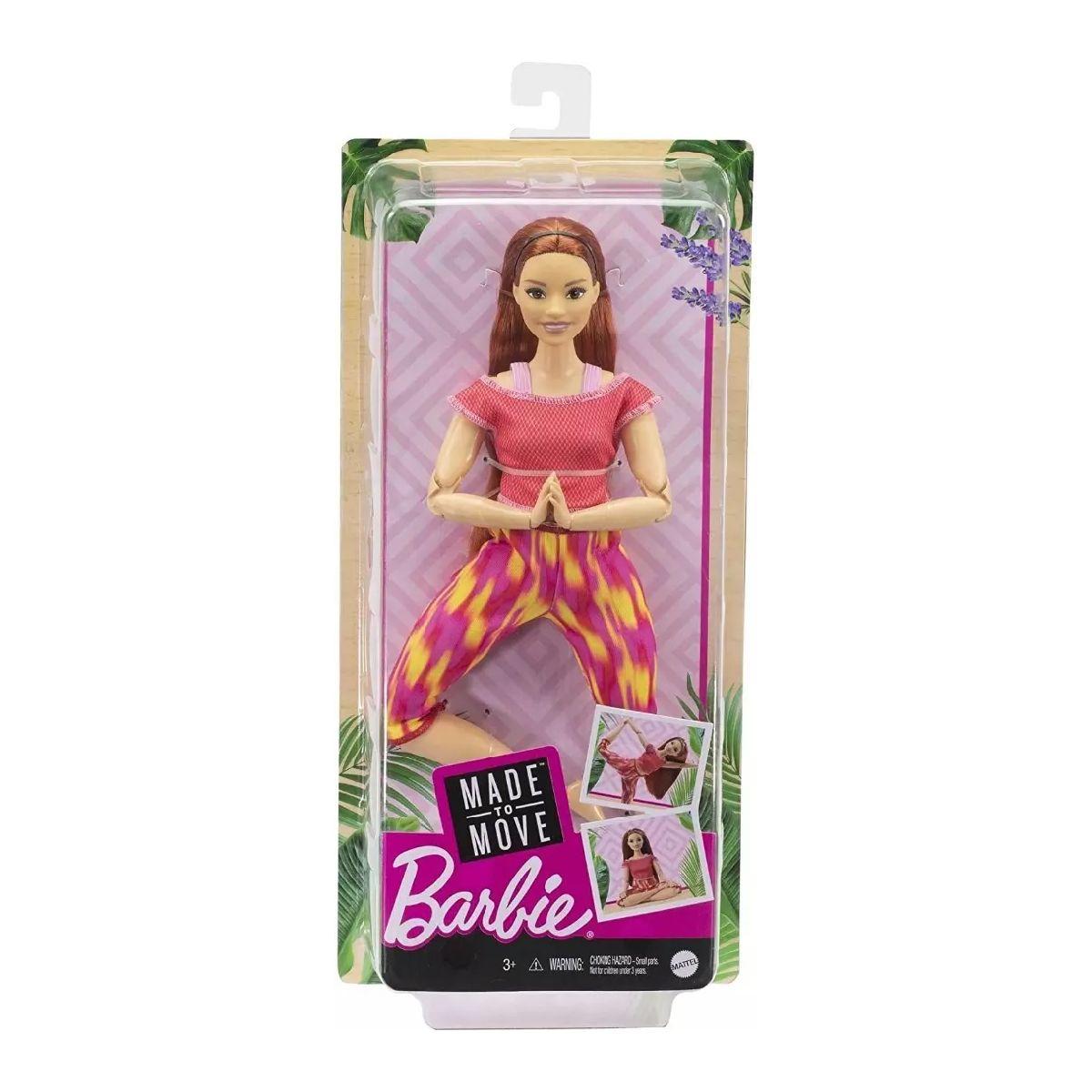 Barbie Movimientos Divertidos - Peliroja-7