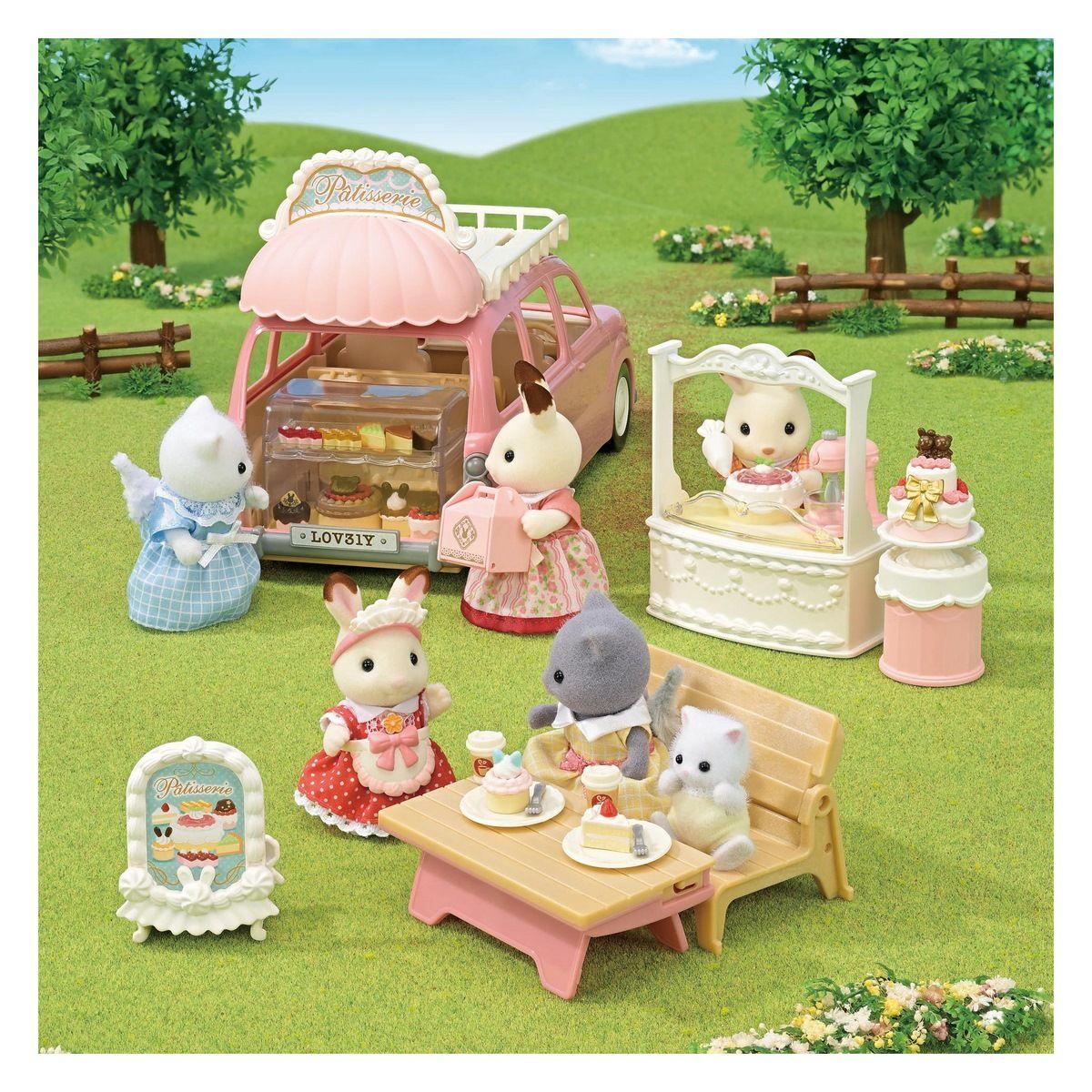 SET TIENDA DE PASTELES SYLVANIAN FAMILIES-3