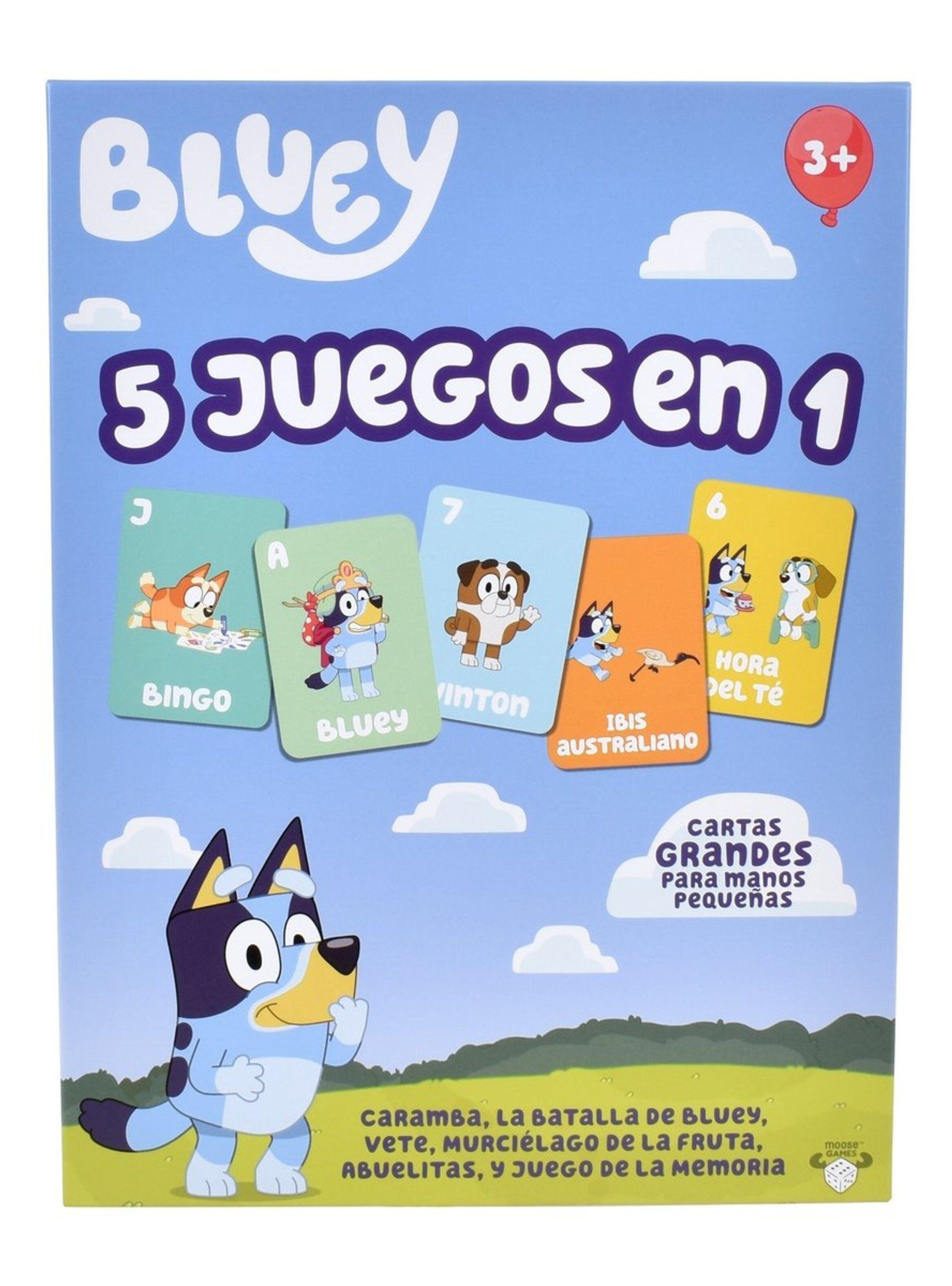 Juego de cartas 5 en 1 bluey-2