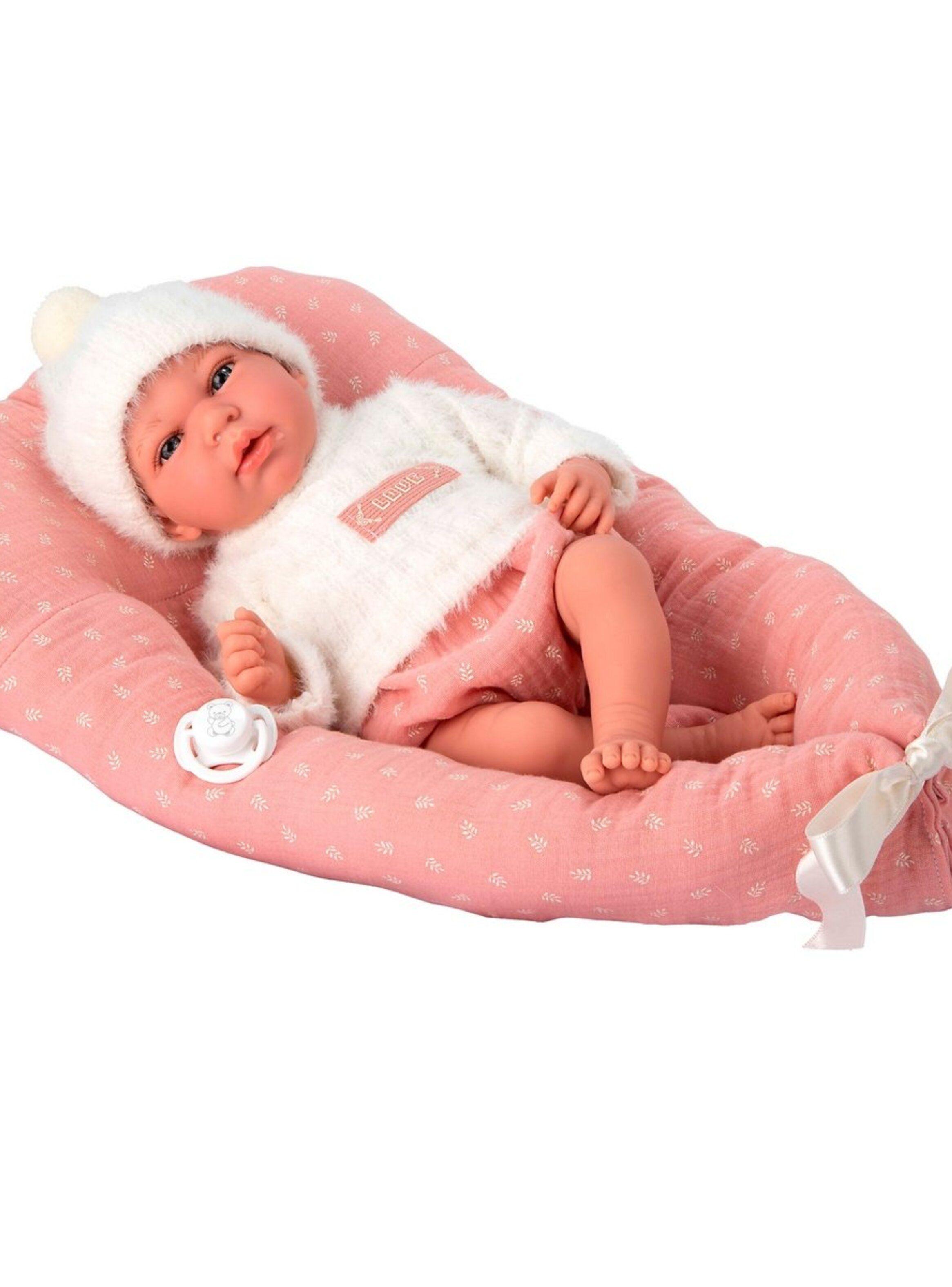 Muñeco De Peso Elegance Andie Rosa Con Cojín 40 Cm Arias-0