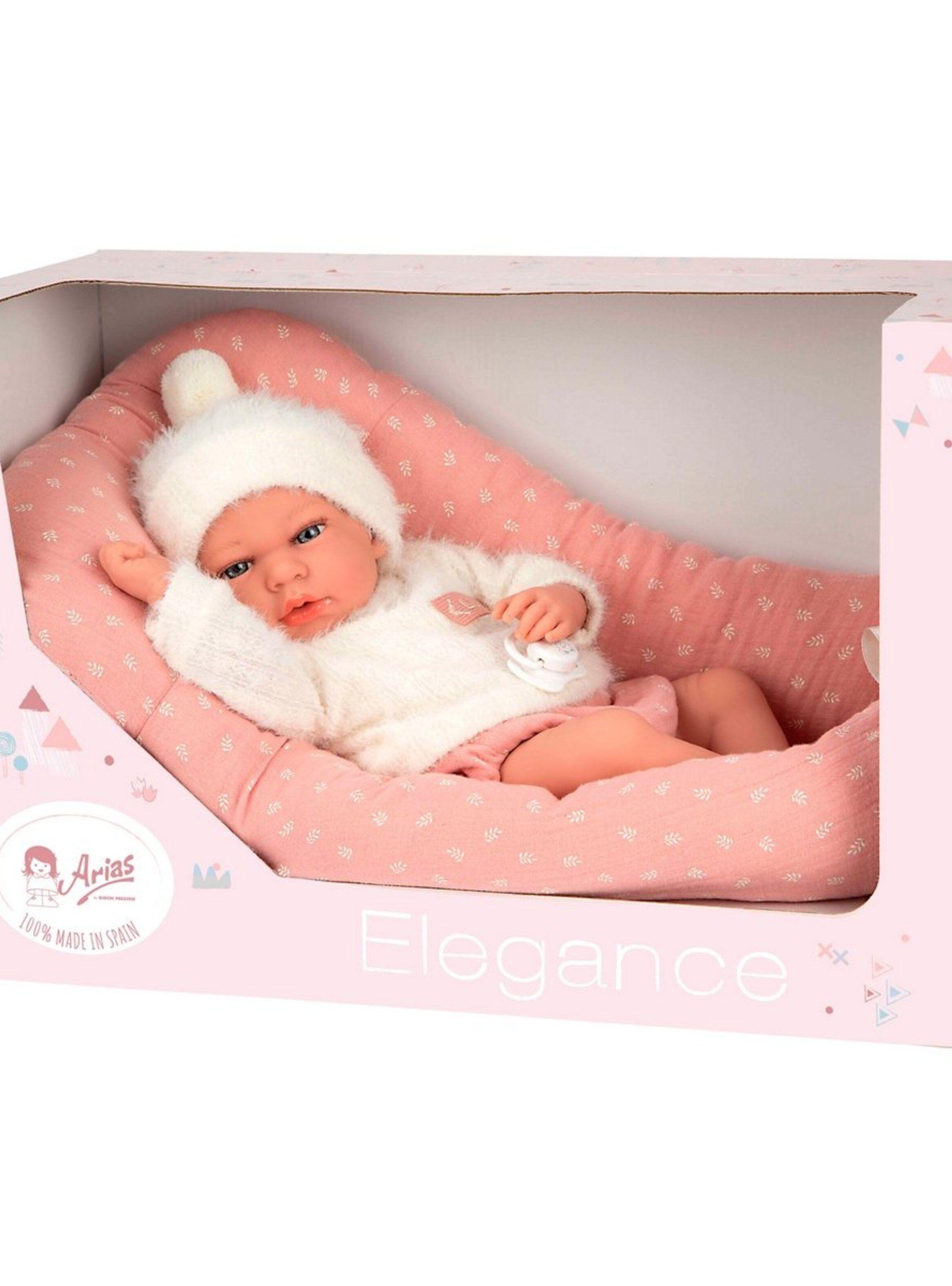 Muñeco De Peso Elegance Andie Rosa Con Cojín 40 Cm Arias-1