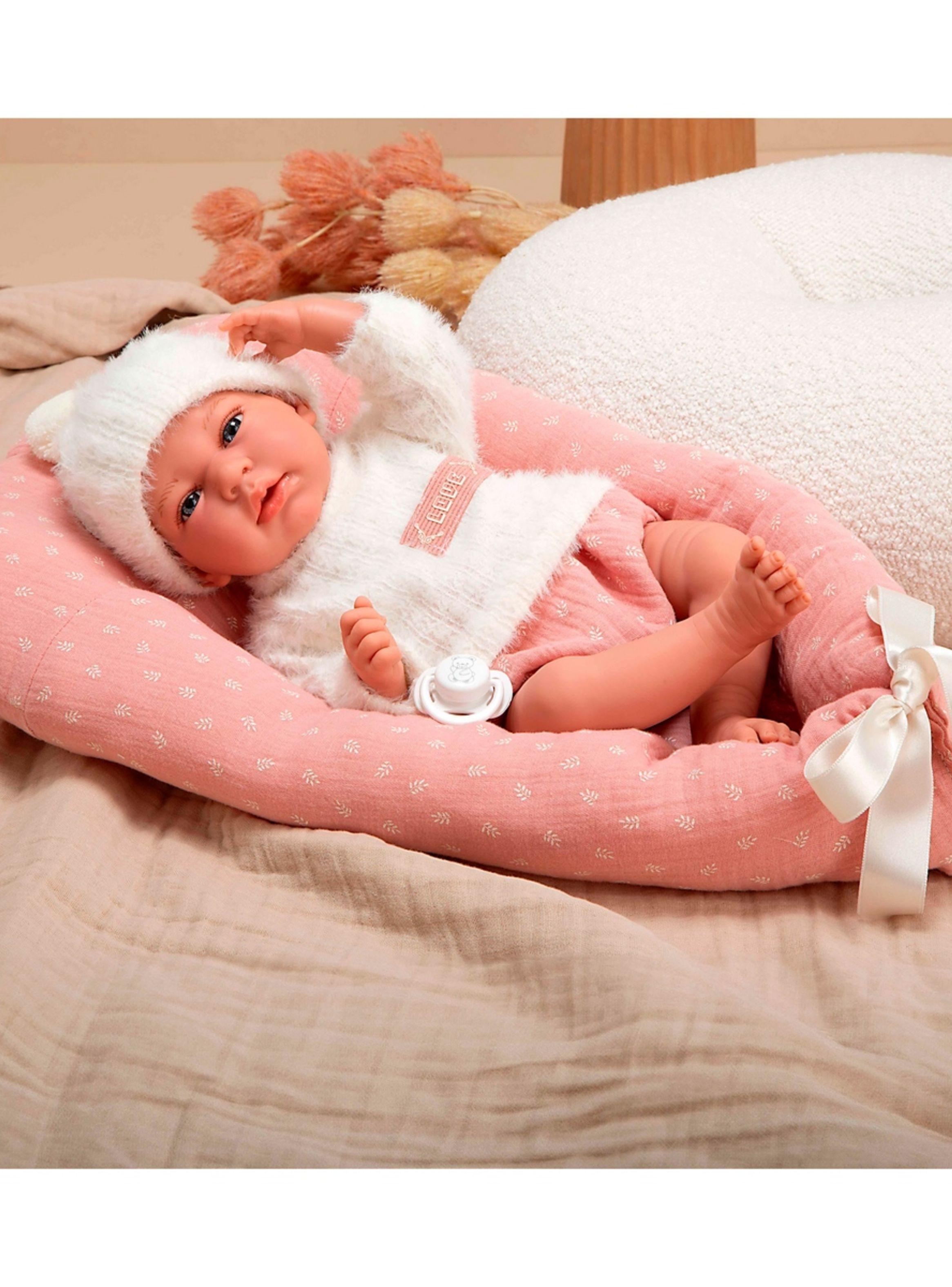 Muñeco De Peso Elegance Andie Rosa Con Cojín 40 Cm Arias-6