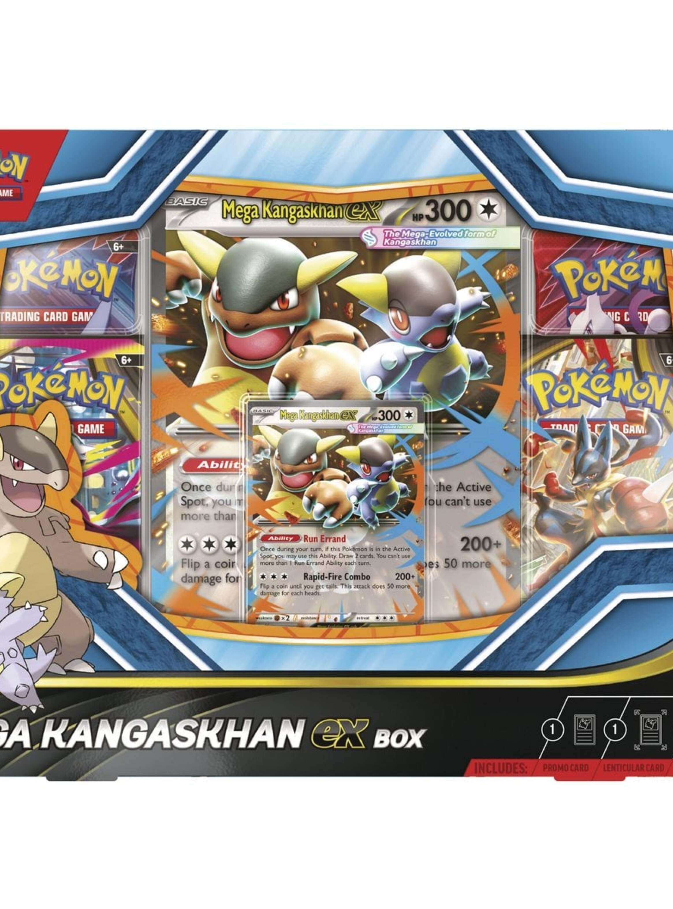 Pokémon Tcg Mega Kangaskhan Ex Box Español-2