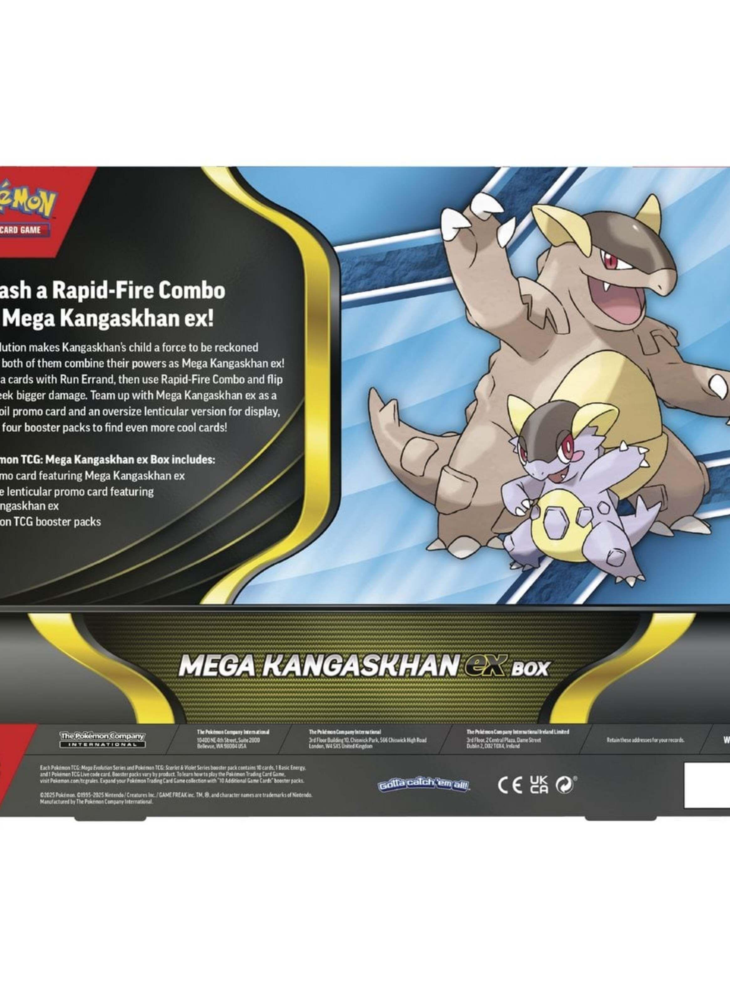 Pokémon Tcg Mega Kangaskhan Ex Box Español-3