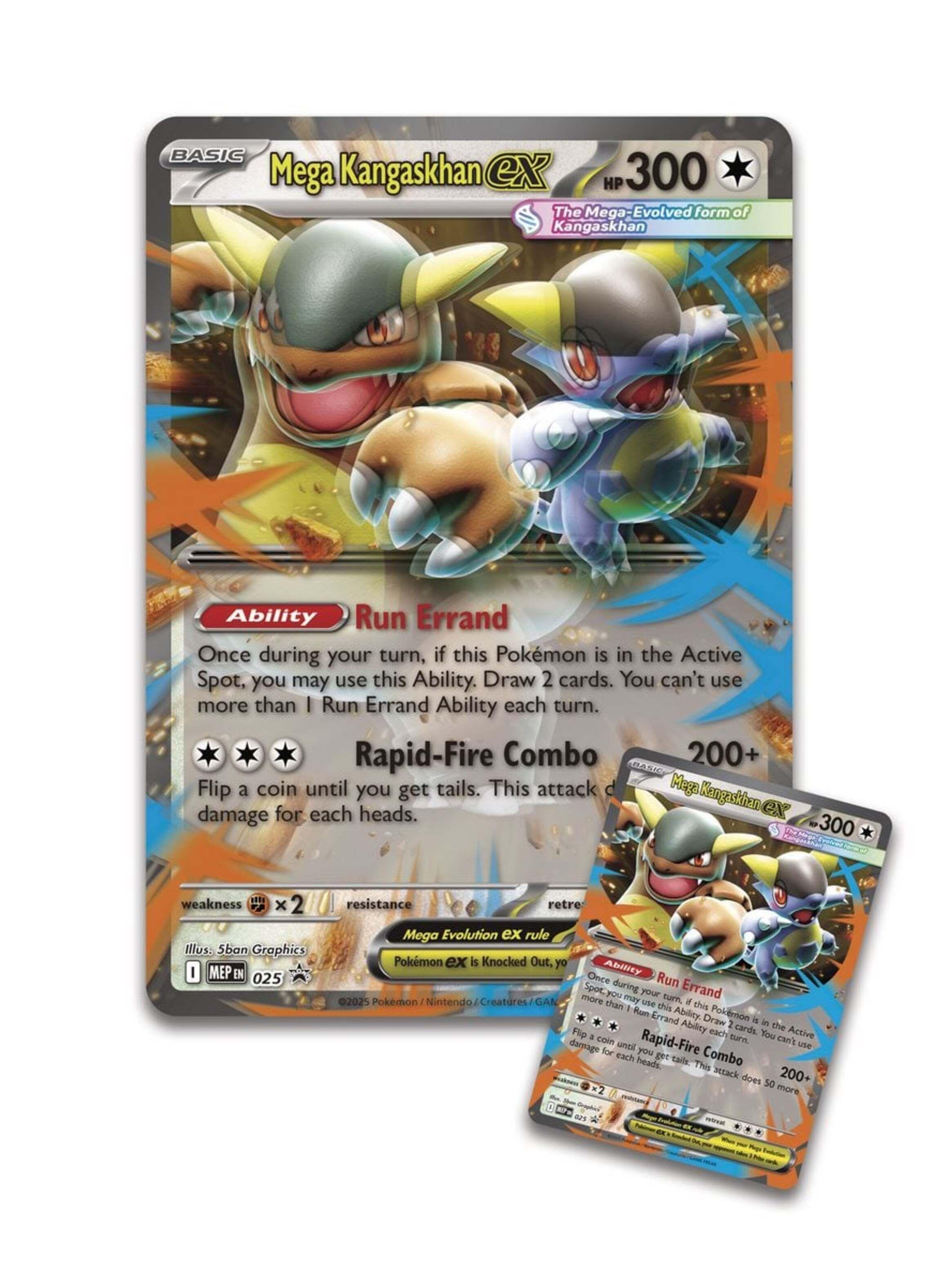 Pokémon Tcg Mega Kangaskhan Ex Box Español-4