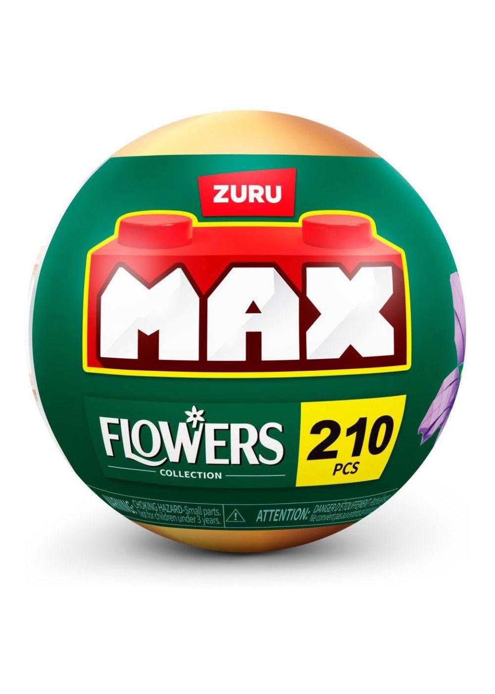 SET BLOQUES FLORES MAX - CON DIFERENTES MODELOS DE PIEZAS - PLATYCODON Y GIRASOL-2