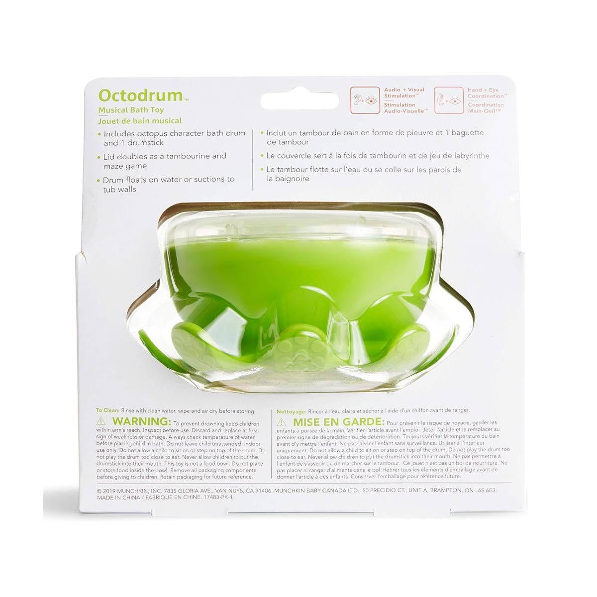 Tambor musical Munchkin didáctico para bebé flotante-7