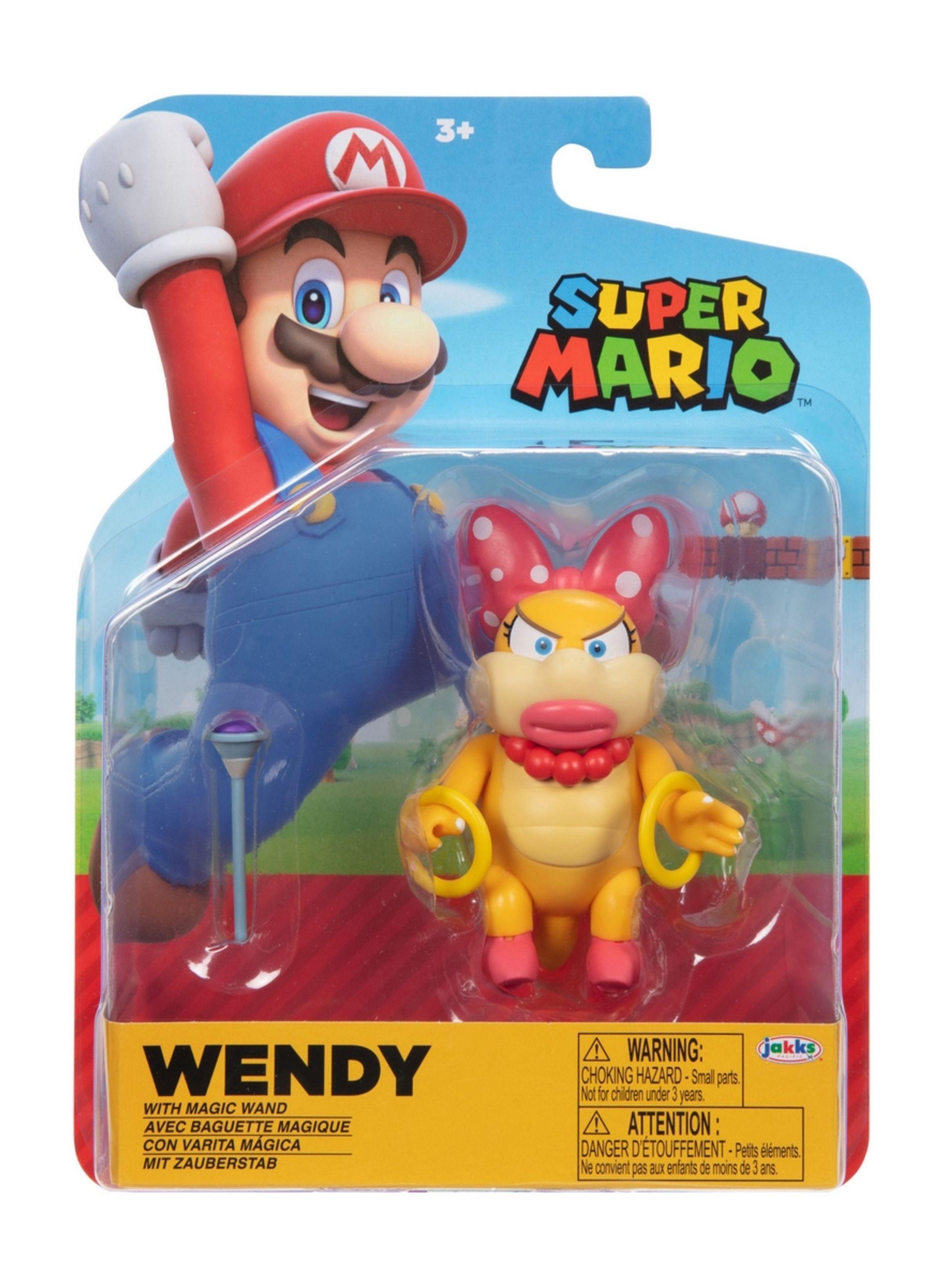 Figuras 10 cm super mario de nintendo - wendy-2