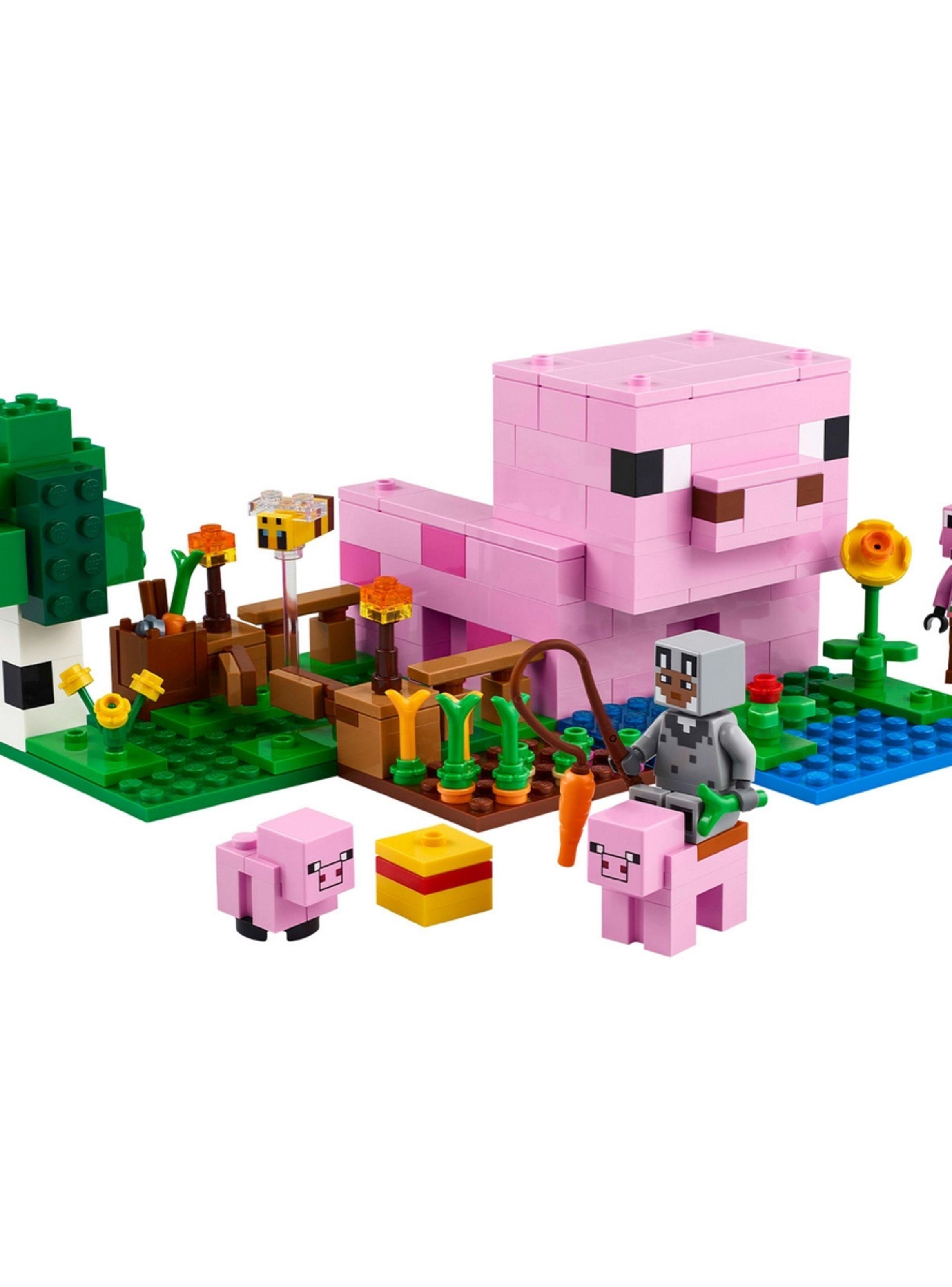 La Casa-Cerdo Bebé Lego Minecraft-0