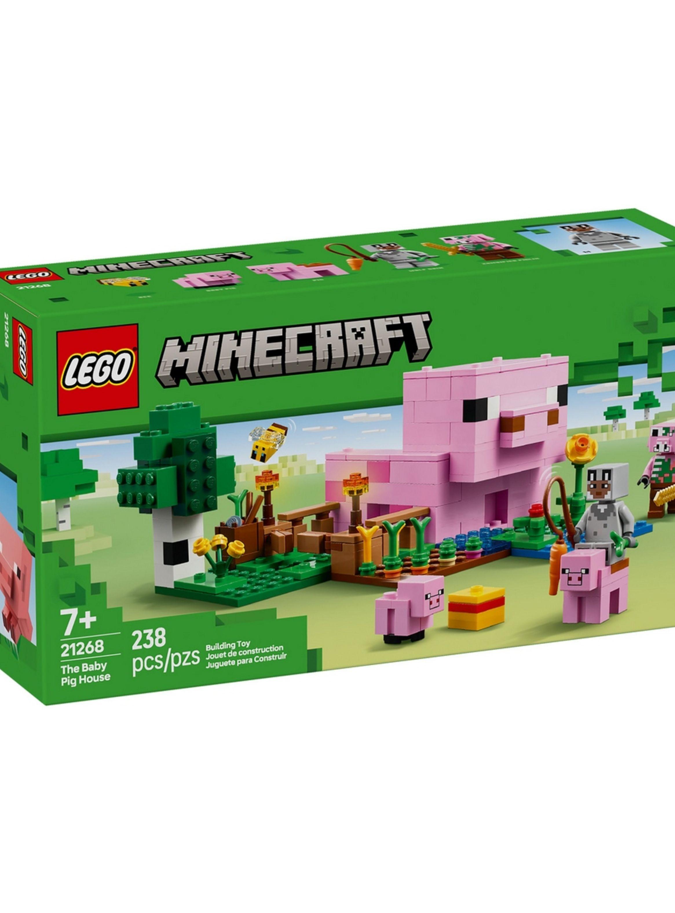 La Casa-Cerdo Bebé Lego Minecraft-1