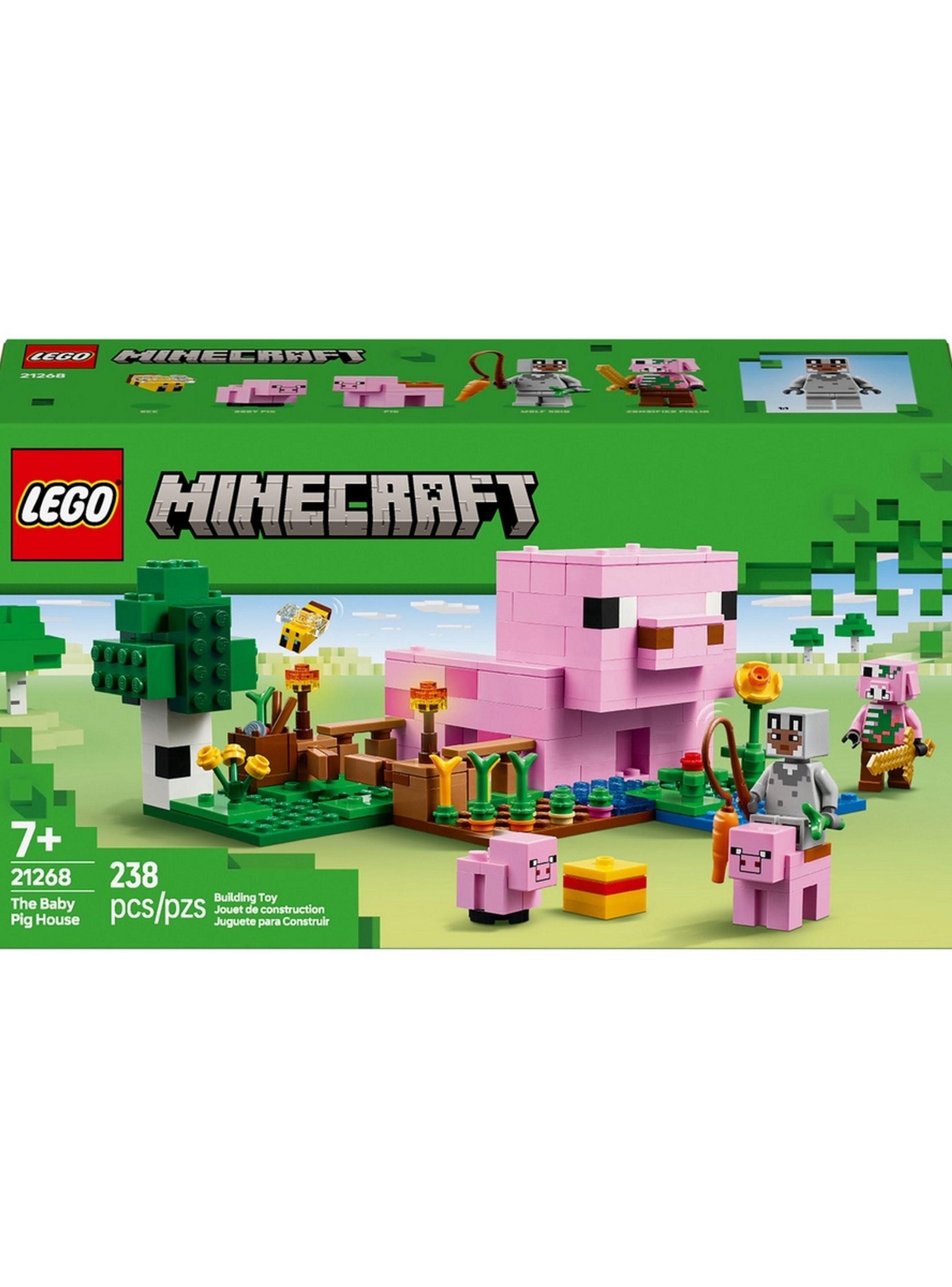 La Casa-Cerdo Bebé Lego Minecraft-2