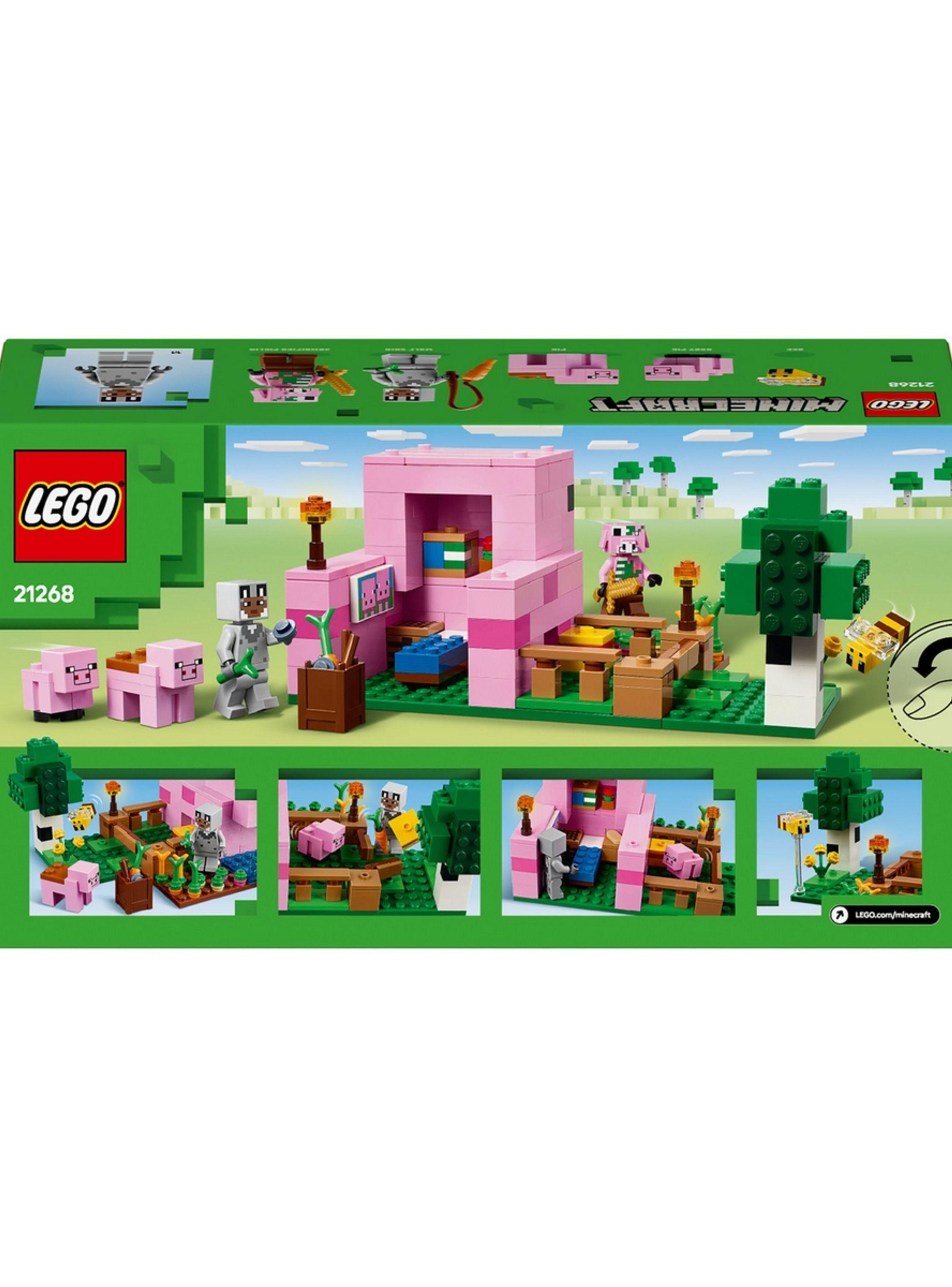 La Casa-Cerdo Bebé Lego Minecraft-3