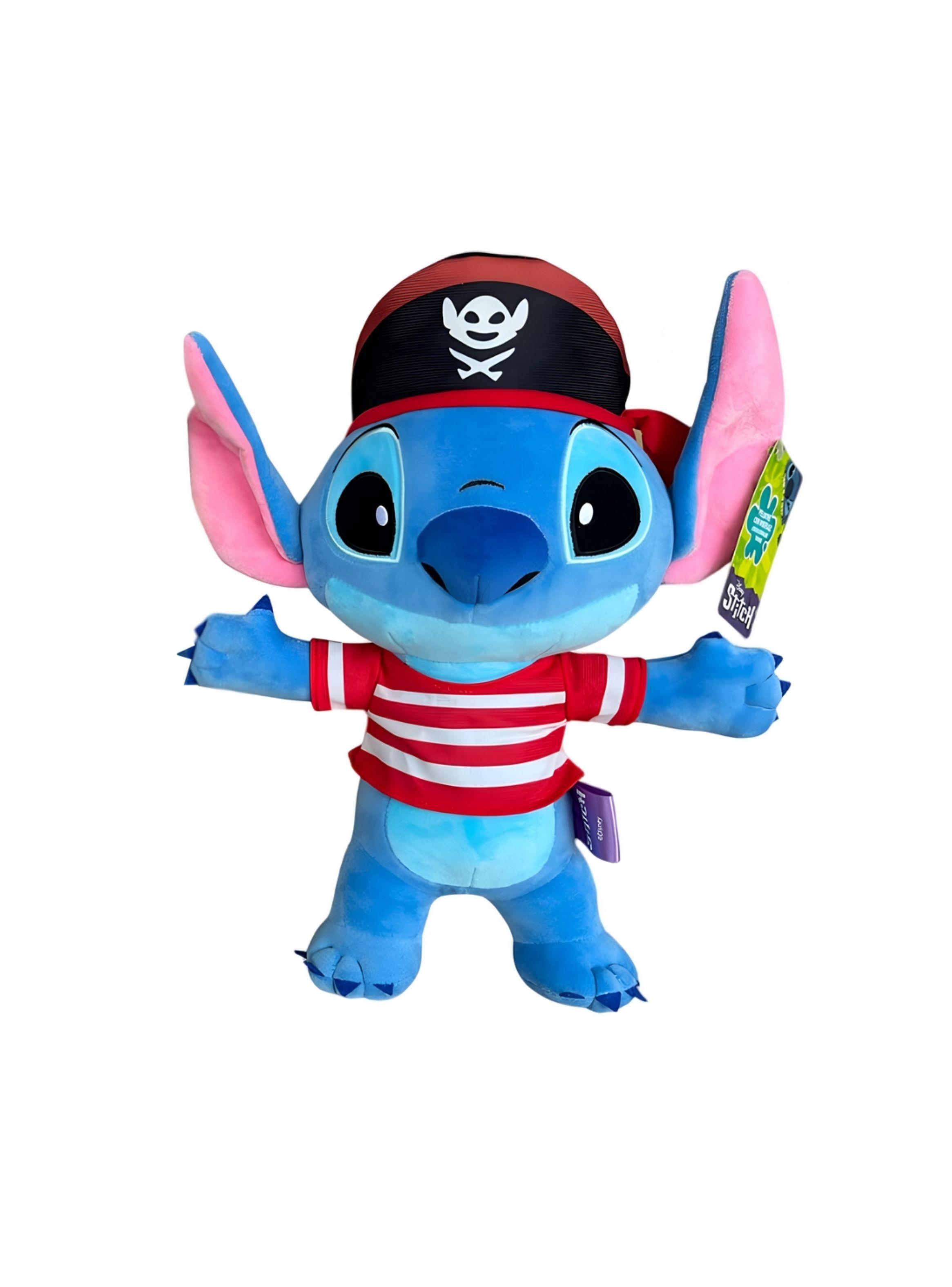 PELUCHE STITCH DISFRAZADO 30CM - PIRATA-0