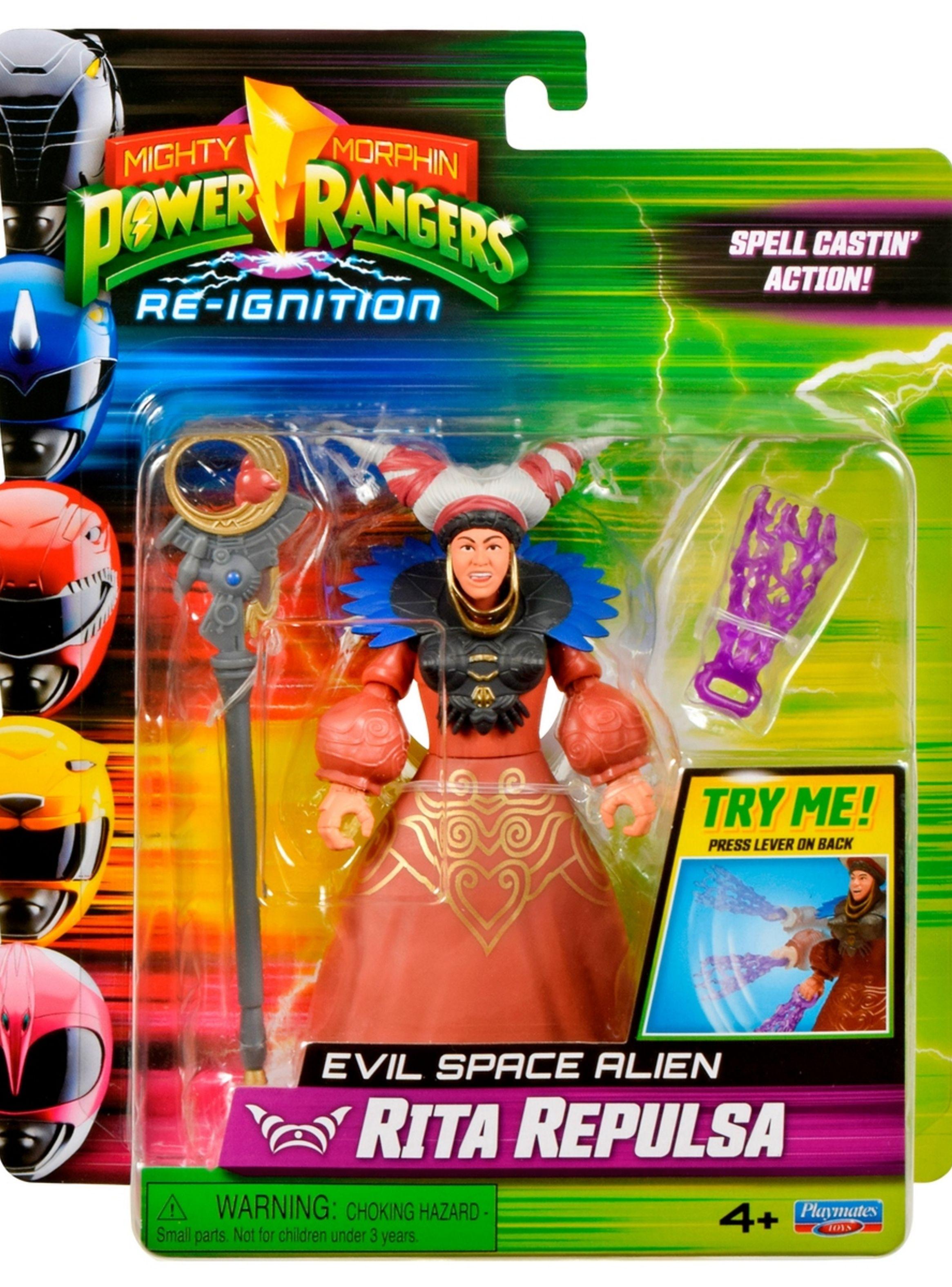 Power Rangers Figura Gira Cabeza - Rita Repulsa-2