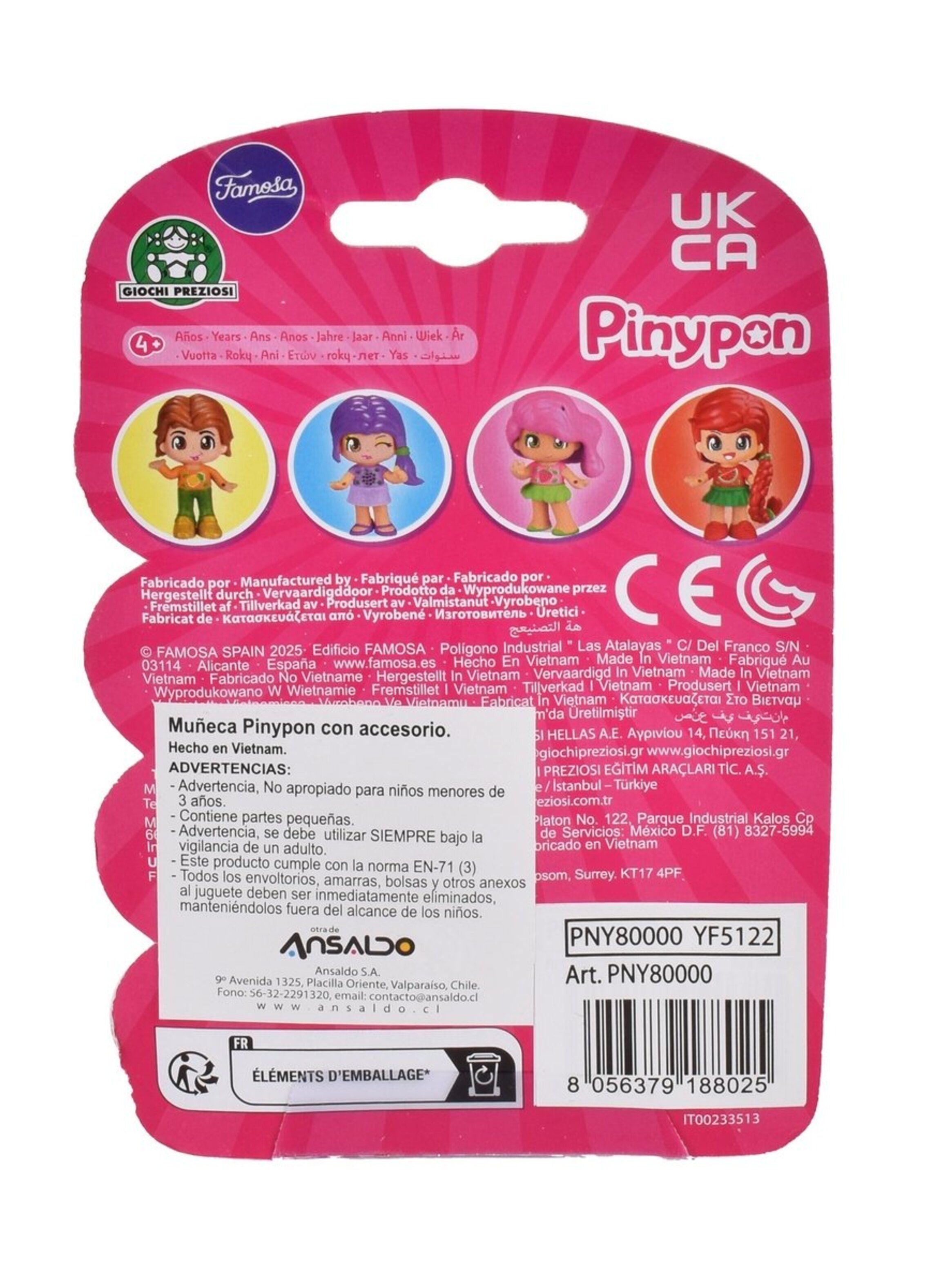 Muñeca Pinypon Con Accesorio - Café-3