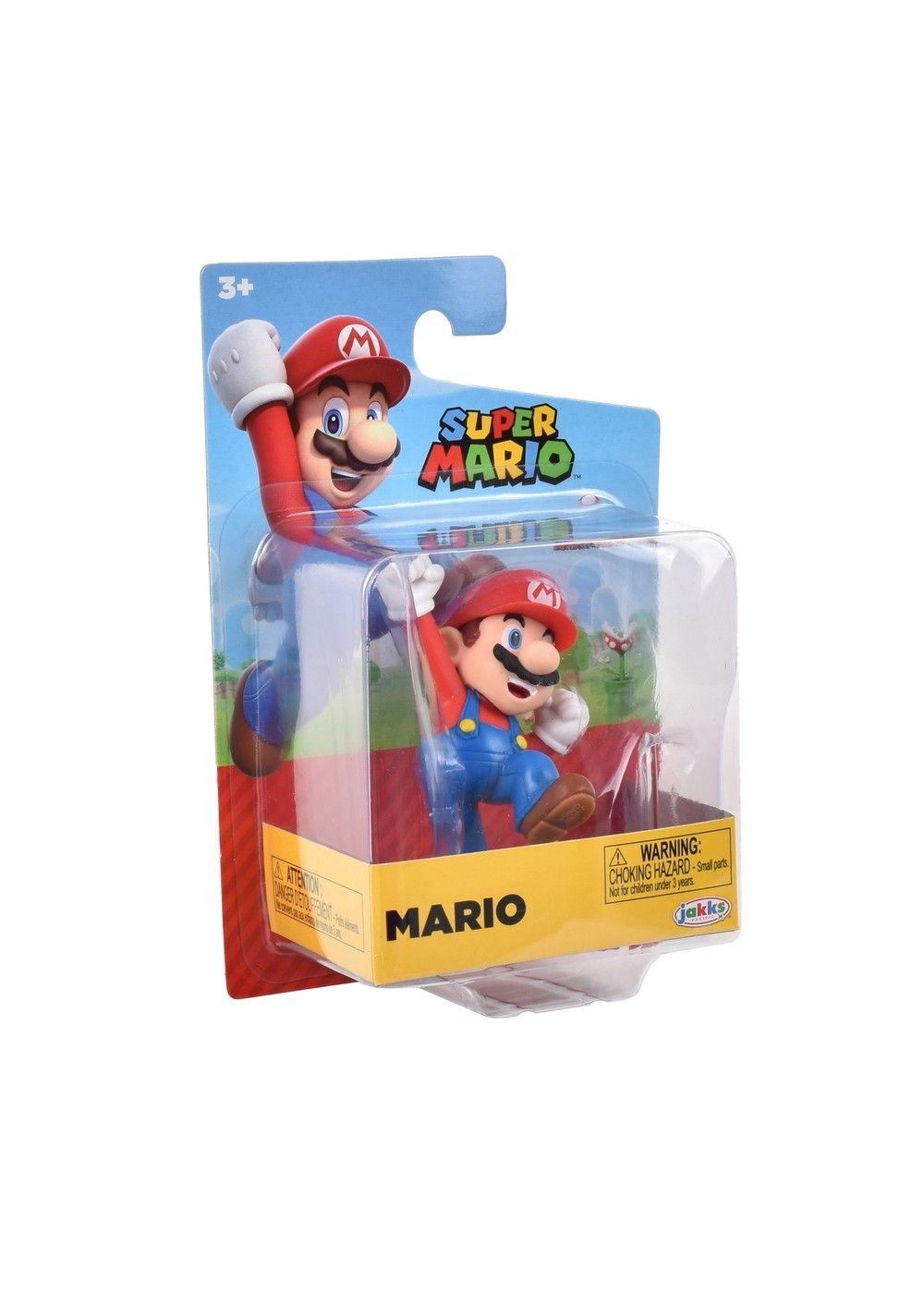 Figuras 6 Cm Super Mario De Nintendo Wave 53 - Mario-1