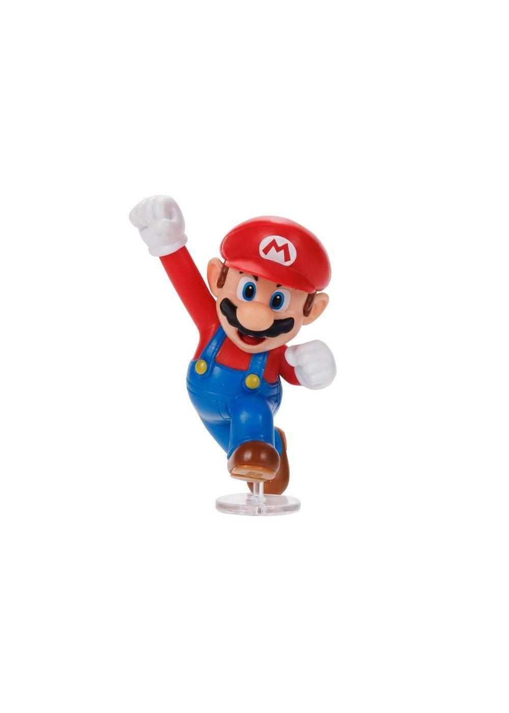 Figuras 6 Cm Super Mario De Nintendo Wave 53 - Mario-6
