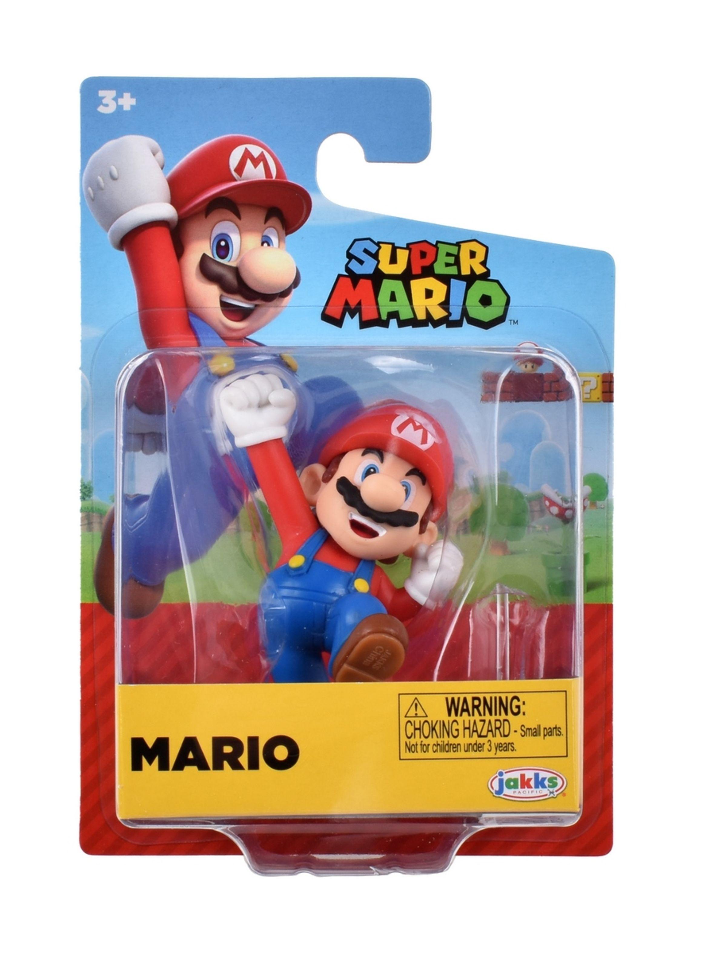 Figuras 6 Cm Super Mario De Nintendo Wave 53 - Mario-8
