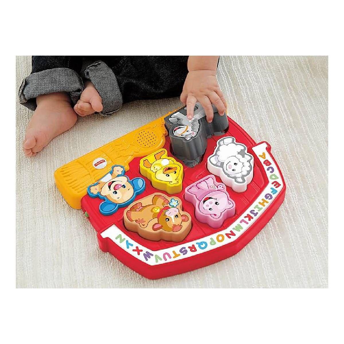 Rompecabezas De Animales Fisher Price - Rojo-2
