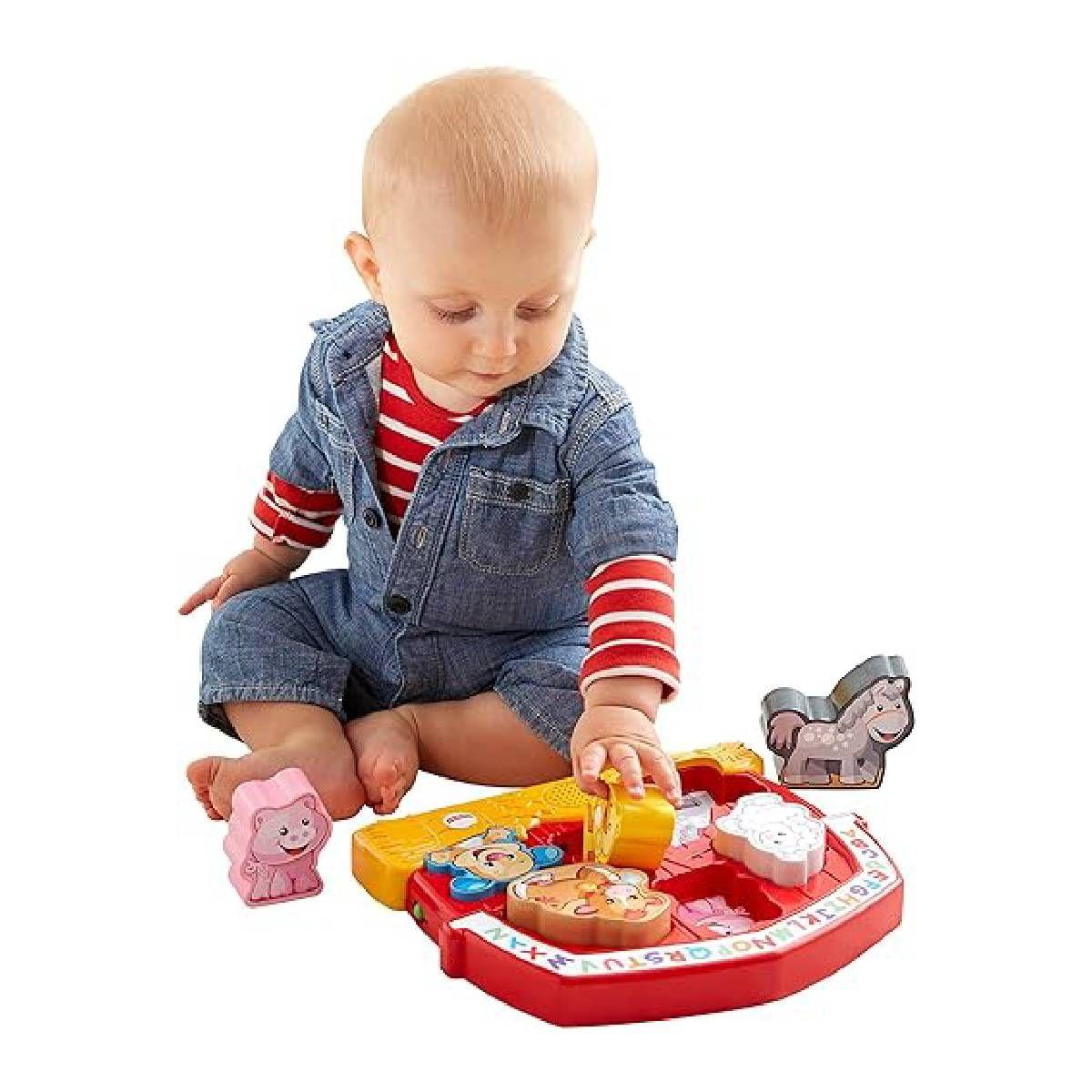 Rompecabezas De Animales Fisher Price - Rojo-3