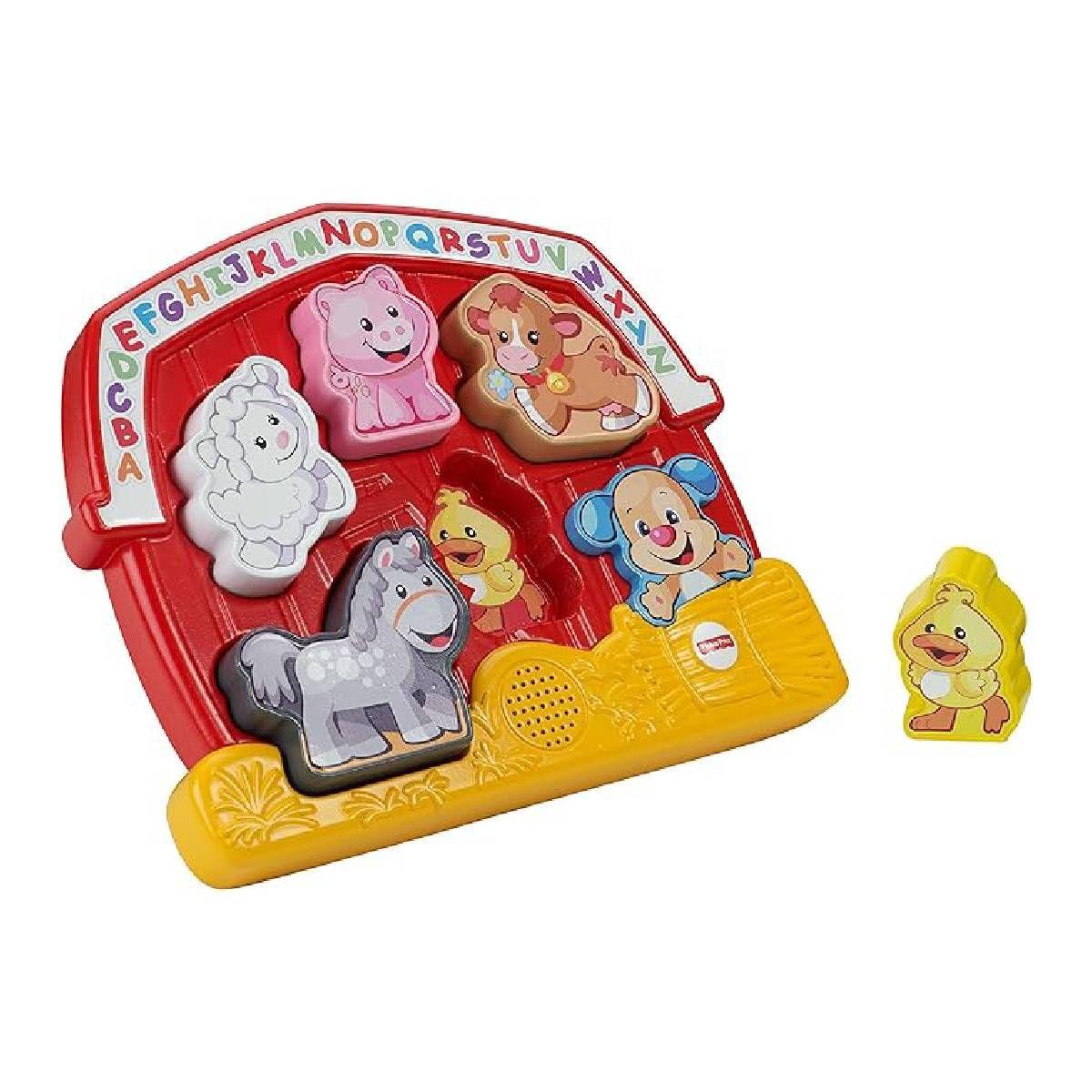 Rompecabezas De Animales Fisher Price - Rojo-5