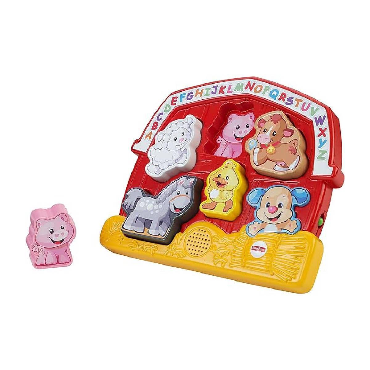 Rompecabezas De Animales Fisher Price - Rojo-6