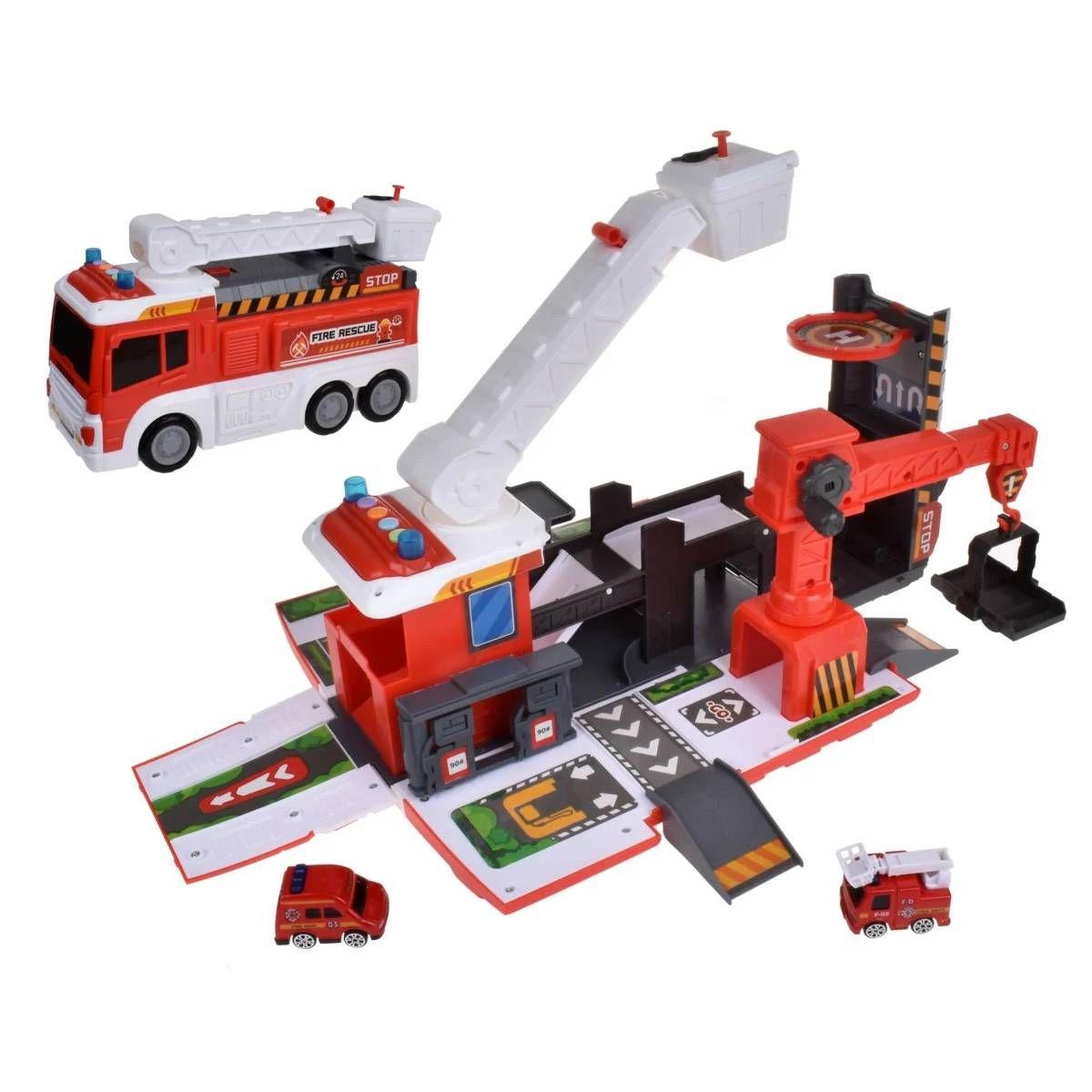 Carro Bomba Transformable En Playset-1