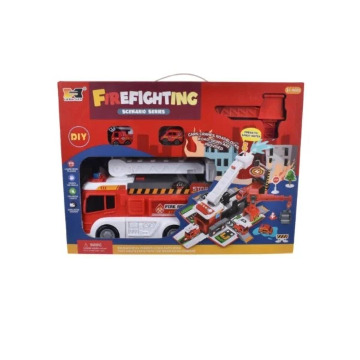 Carro Bomba Transformable En Playset-2