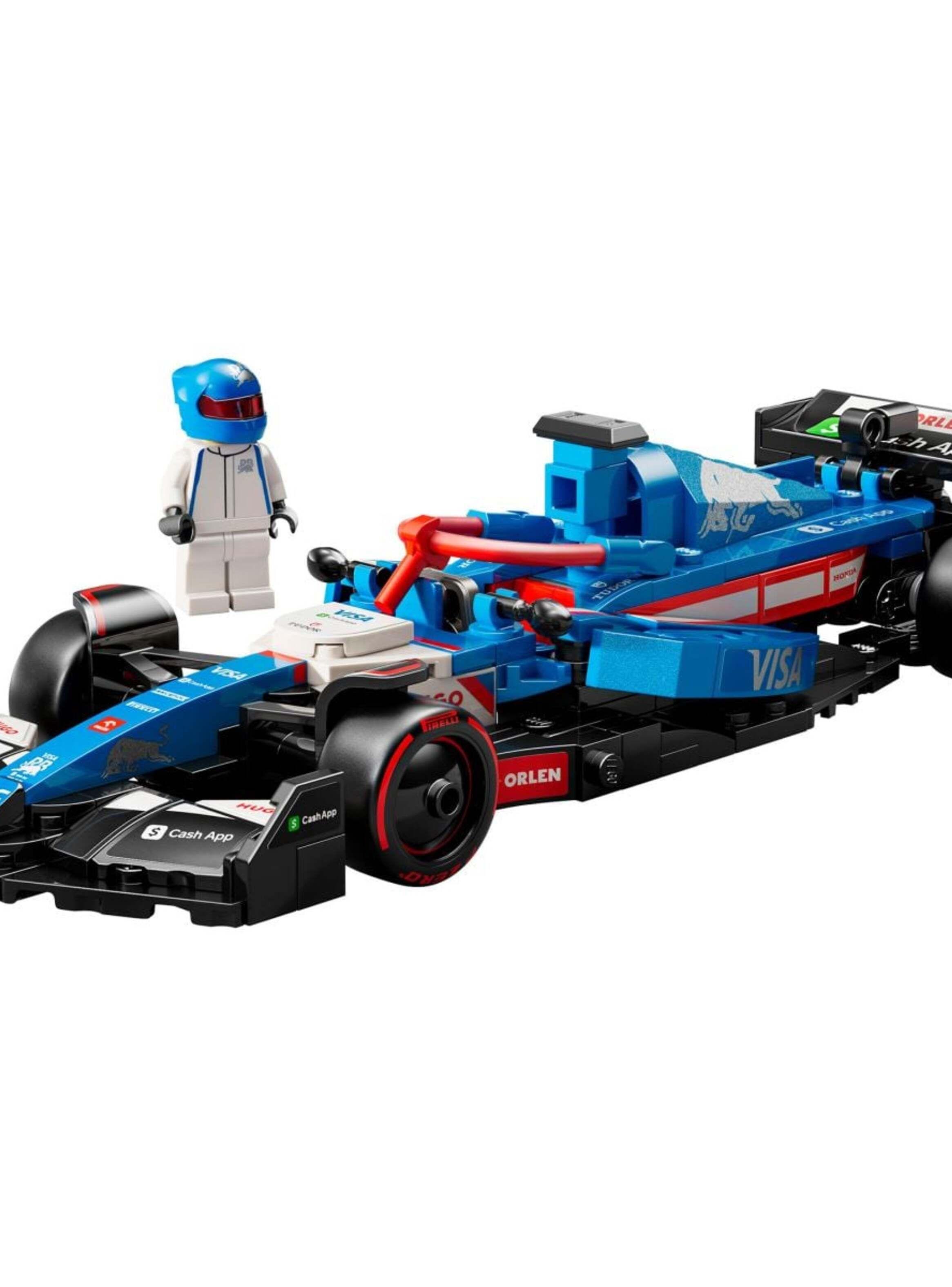 Auto Visa Cash App RB VCARB 01 F1 Lego Speed Champions F1-3