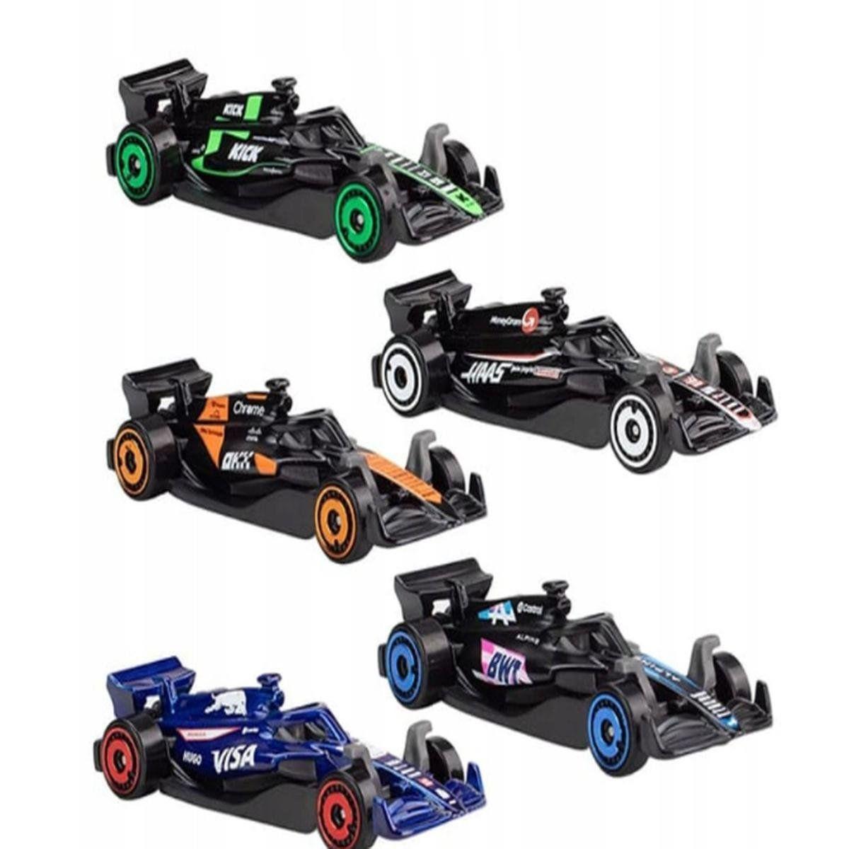 PACK 5 AUTOS BASICOS HOTWHEELS - FORMULA 1-0