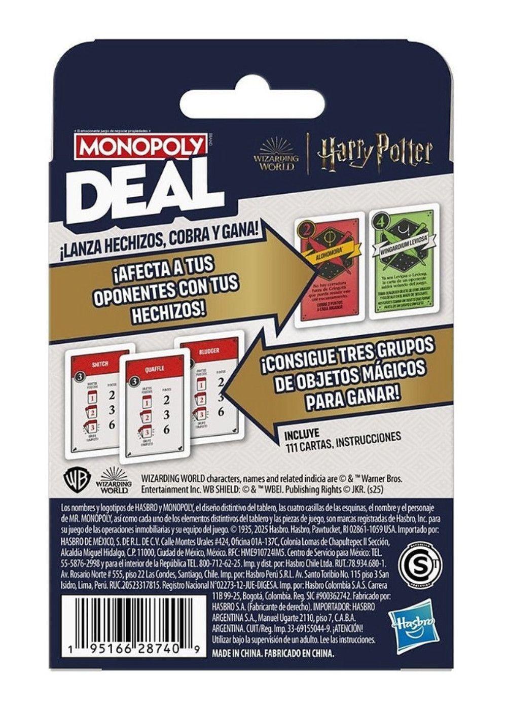 MONOPOLY DEAL HARRY POTTER-3