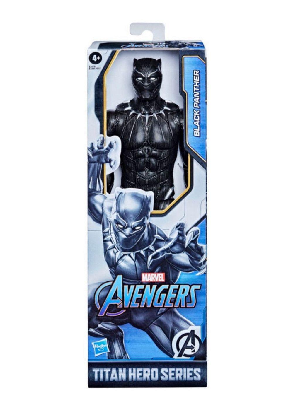 AVENGERS FIGURAS TITAN HERO - BLACK PANTHER MARVEL-1