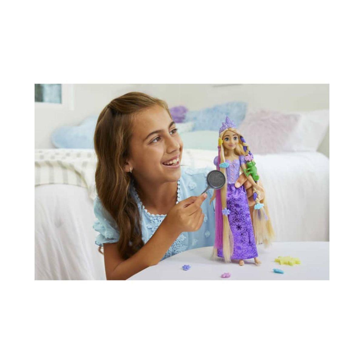 Disney Princesa Muñeca Rapunzel Cabello De Cuentos De Hadas-1
