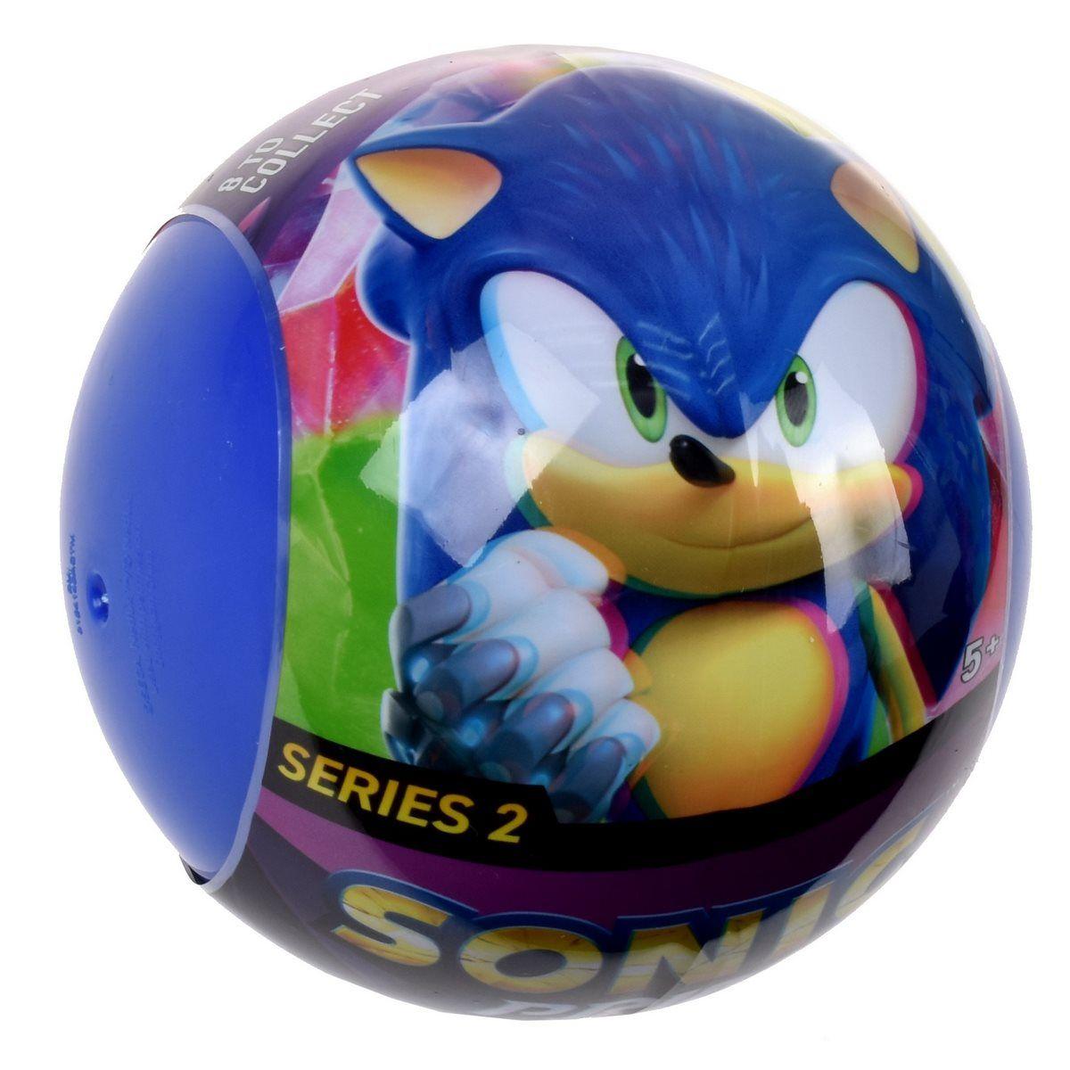 FIGURA ARTICULADA  8 CMS SONIC EN CAPSULA  BASE Y FOLLETO-1