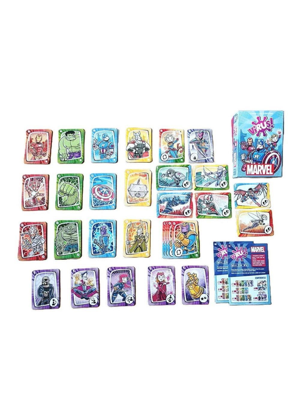 Juego De Mesa Virus Marvel-1
