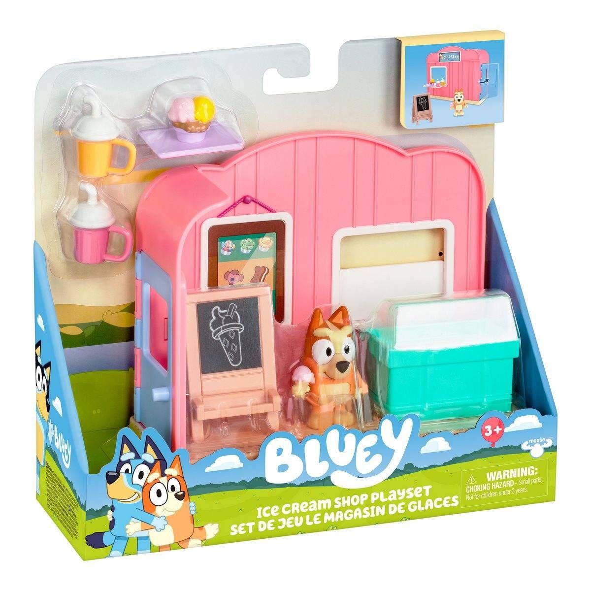 BLUEY MINI PLAYSET JUEGOS DE ROL - TIENDA DE HELADOS-3